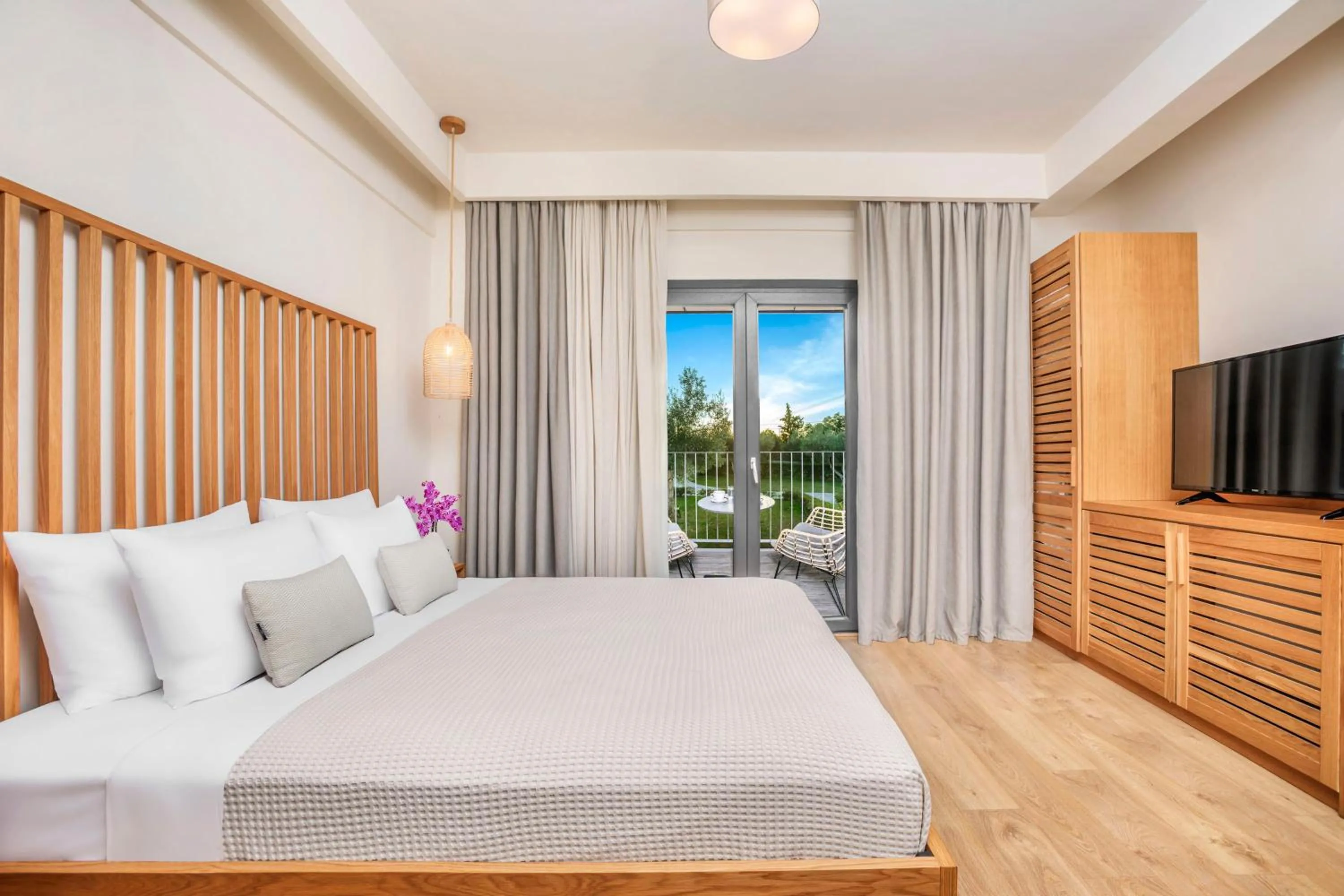 Bed in Elies 33 Bio Retreat