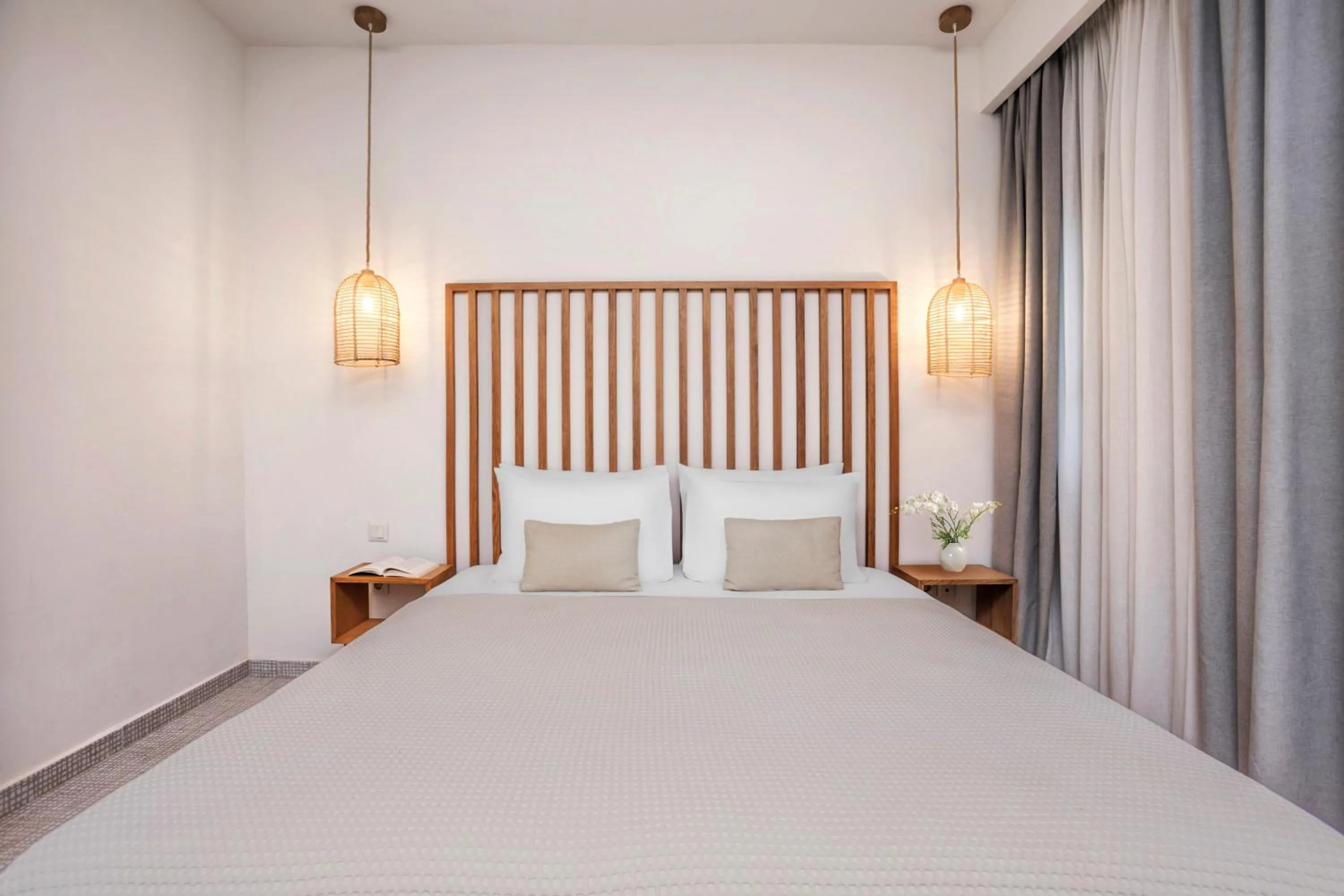 Bed in Elies 33 Bio Retreat