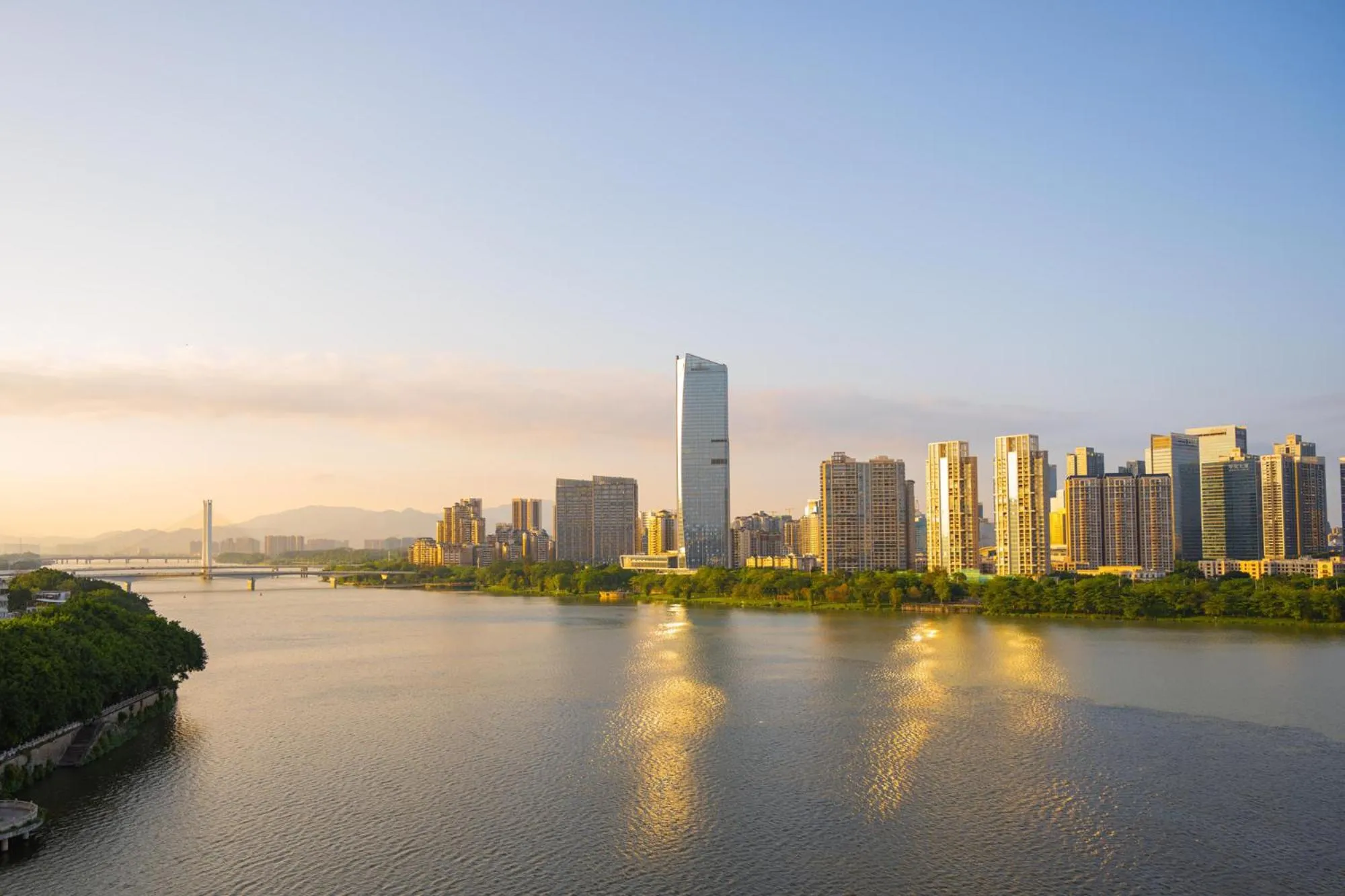City view in Renaissance Huizhou Hotel