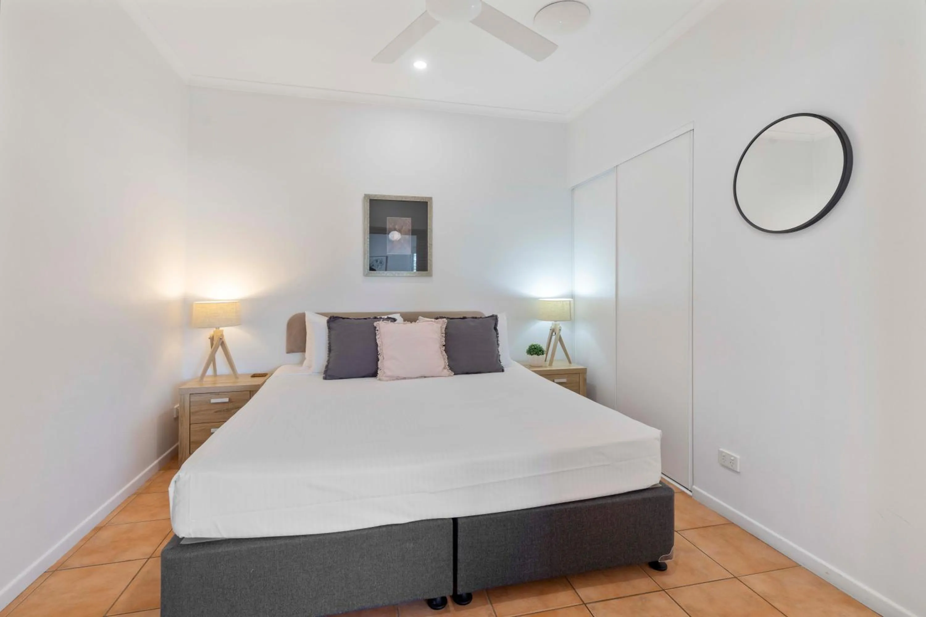 Bed in Rimini Holiday Apartments