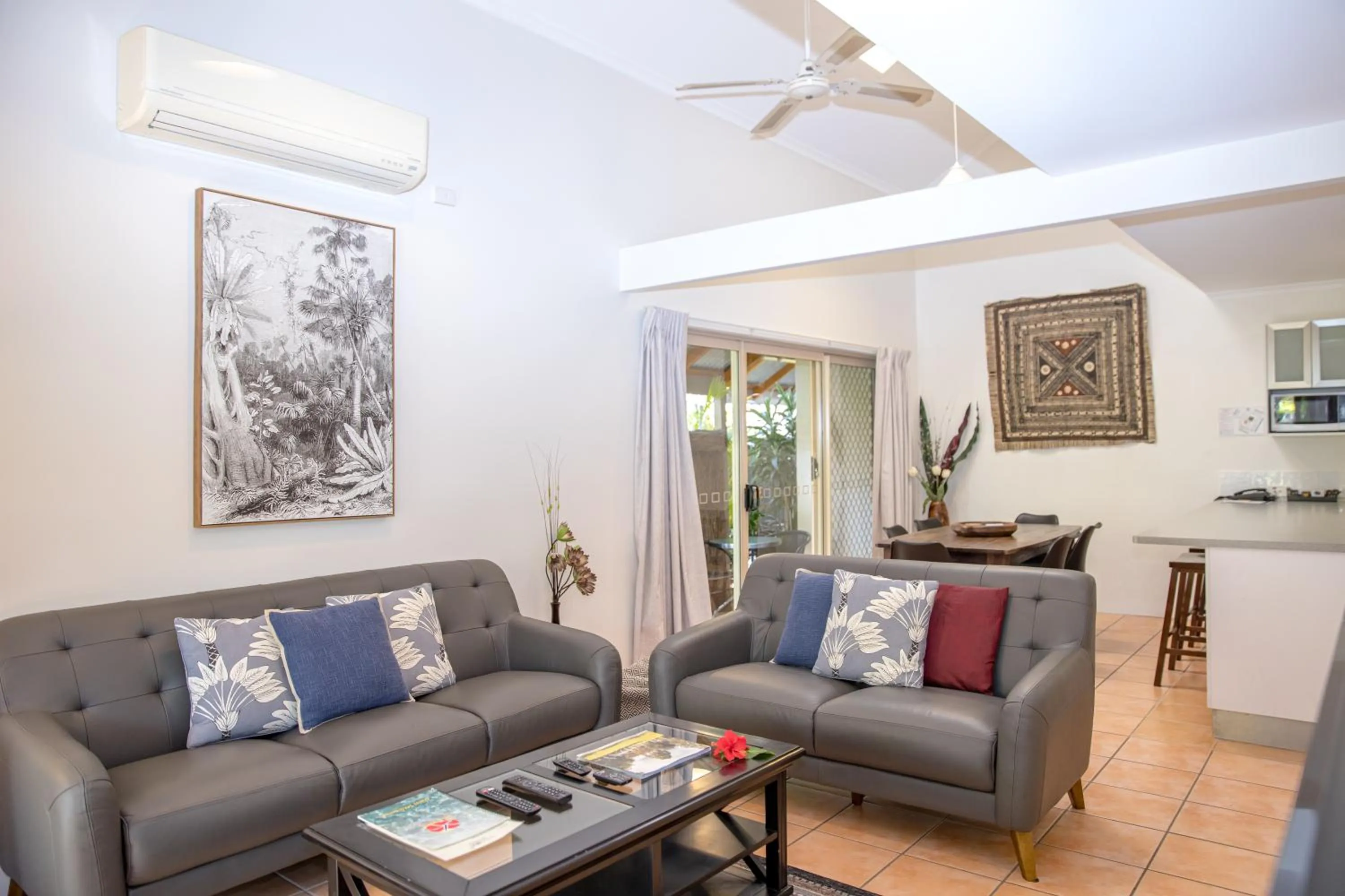 Living room in The Islander Noosa Resort
