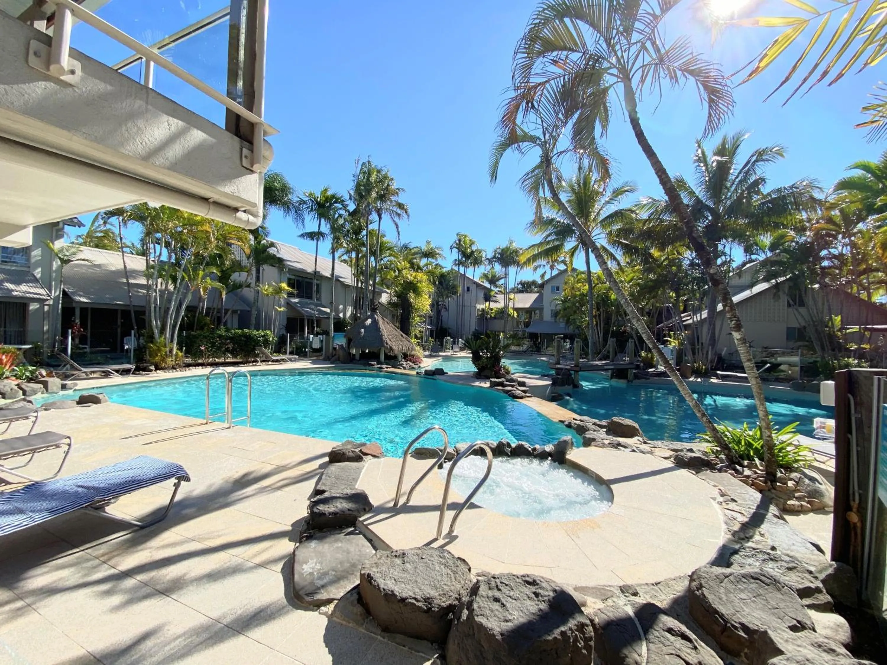 Swimming pool in The Islander Noosa Resort