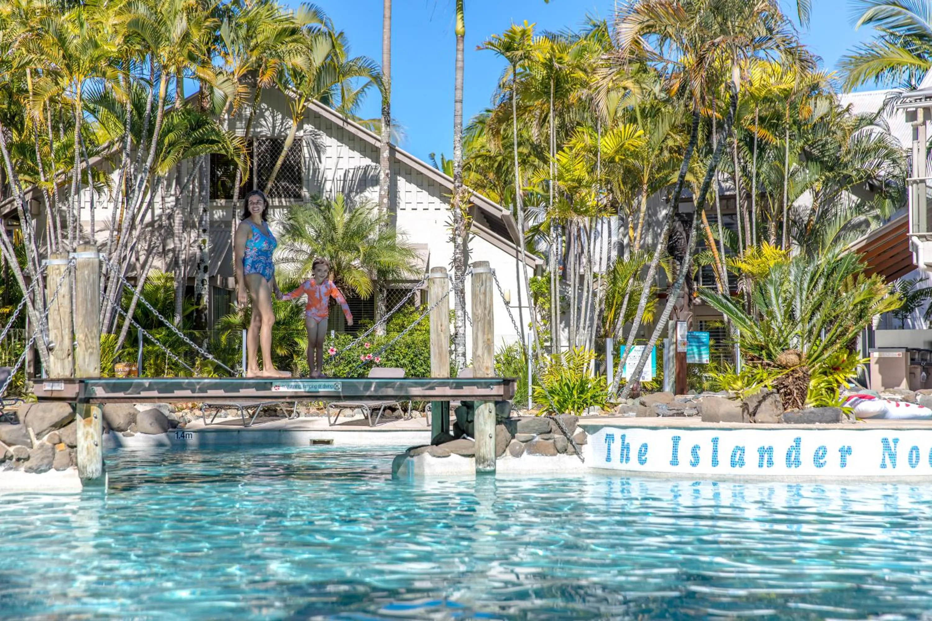 Swimming pool in The Islander Noosa Resort