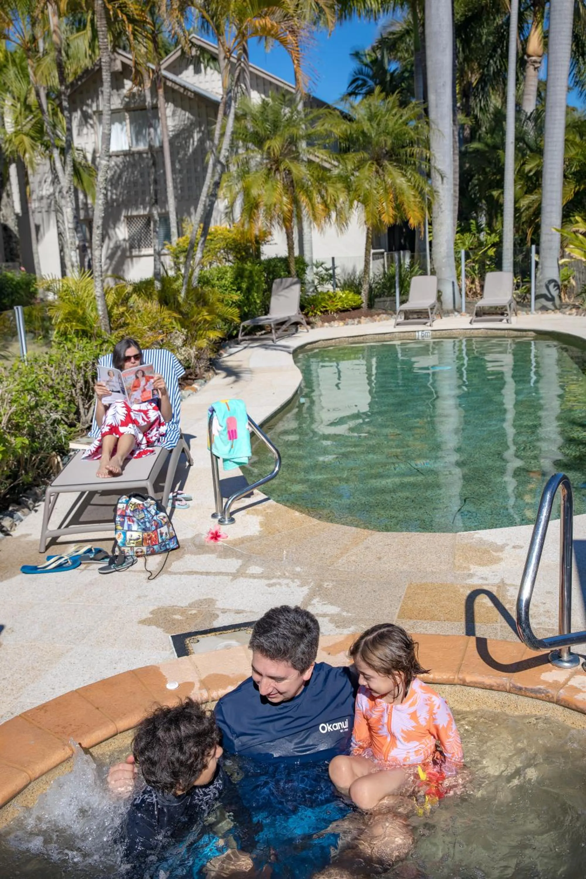 Swimming pool in The Islander Noosa Resort
