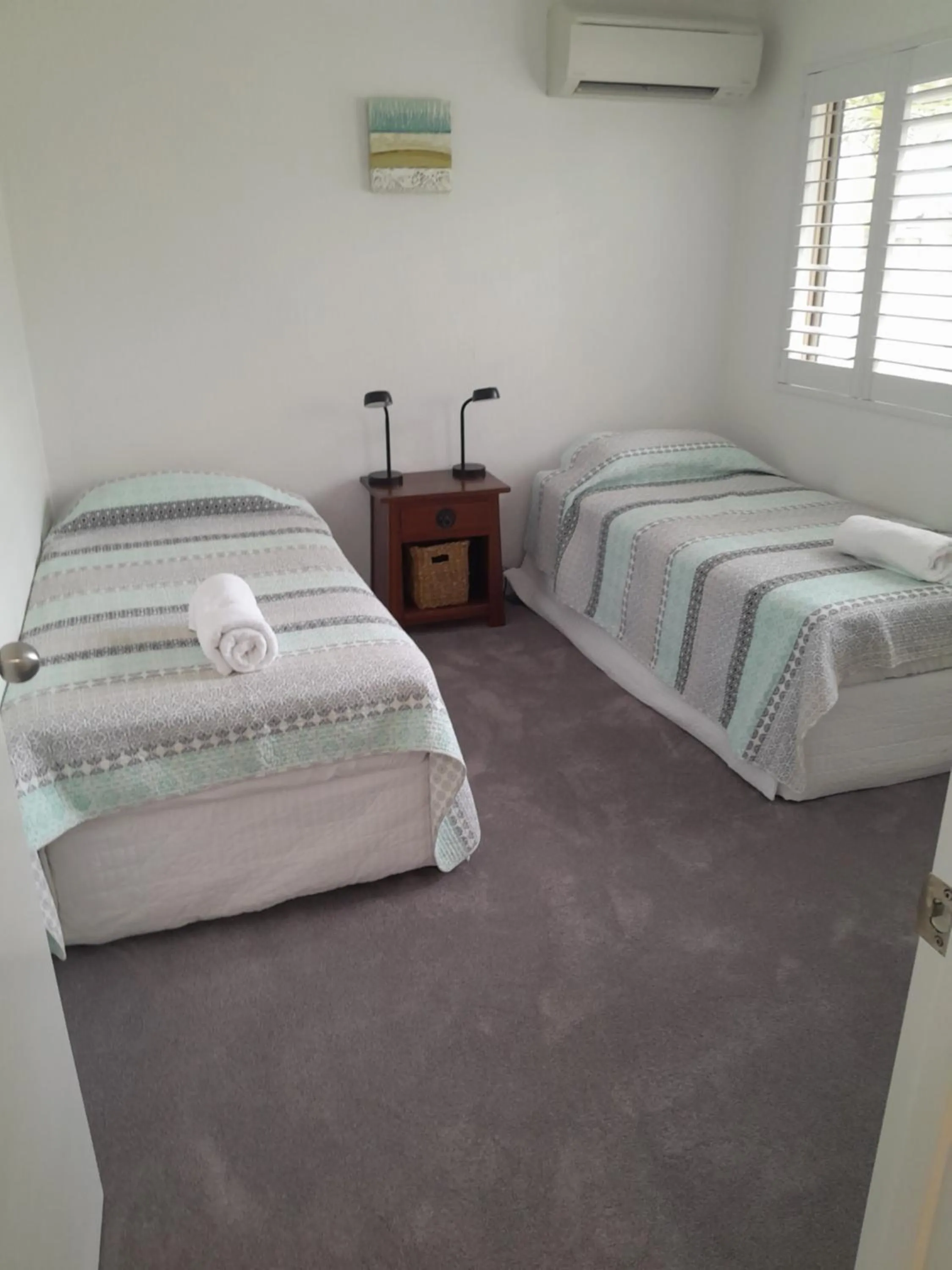 Bed in The Islander Noosa Resort