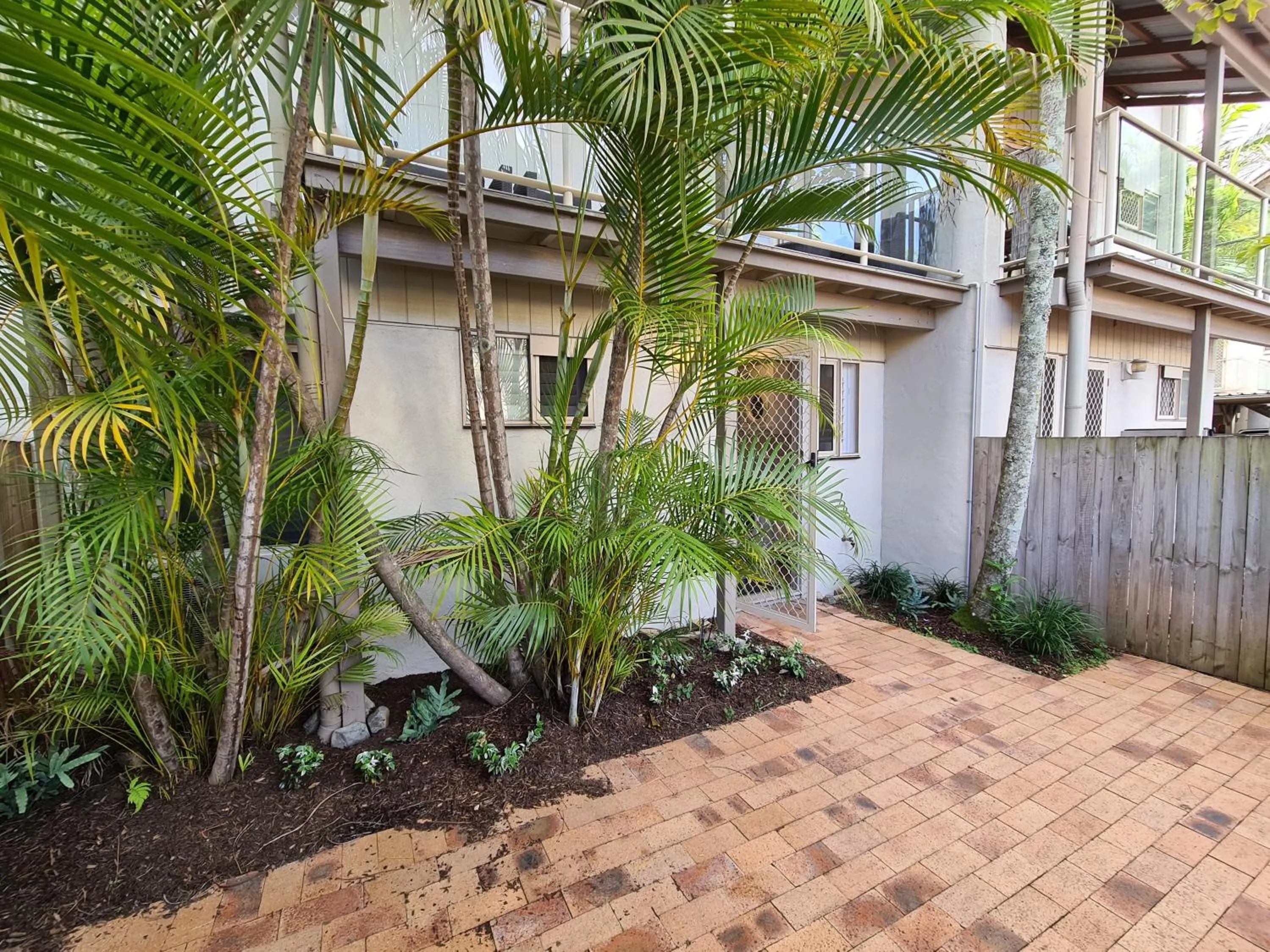 Patio in The Islander Noosa Resort