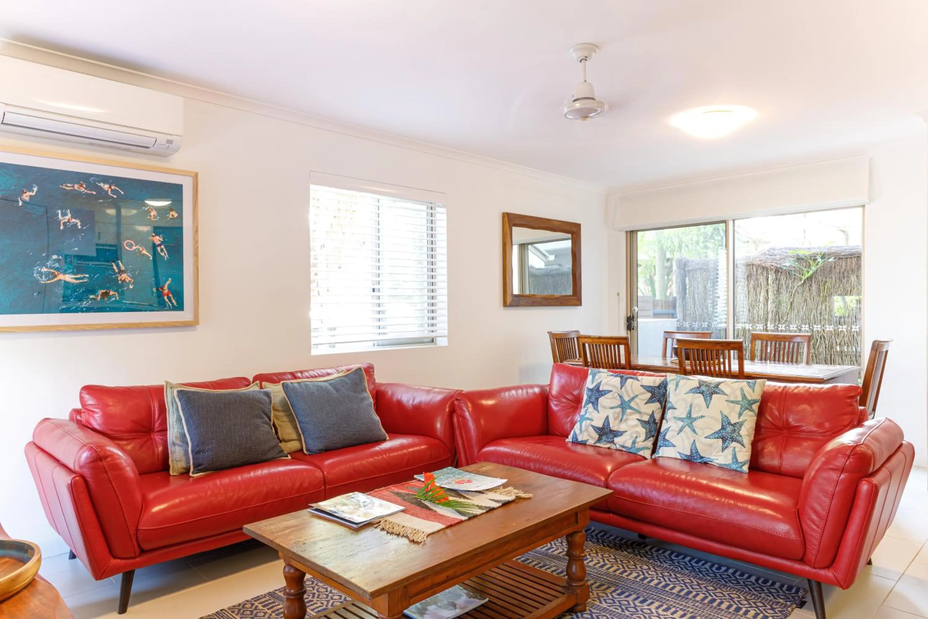 Living room in The Islander Noosa Resort