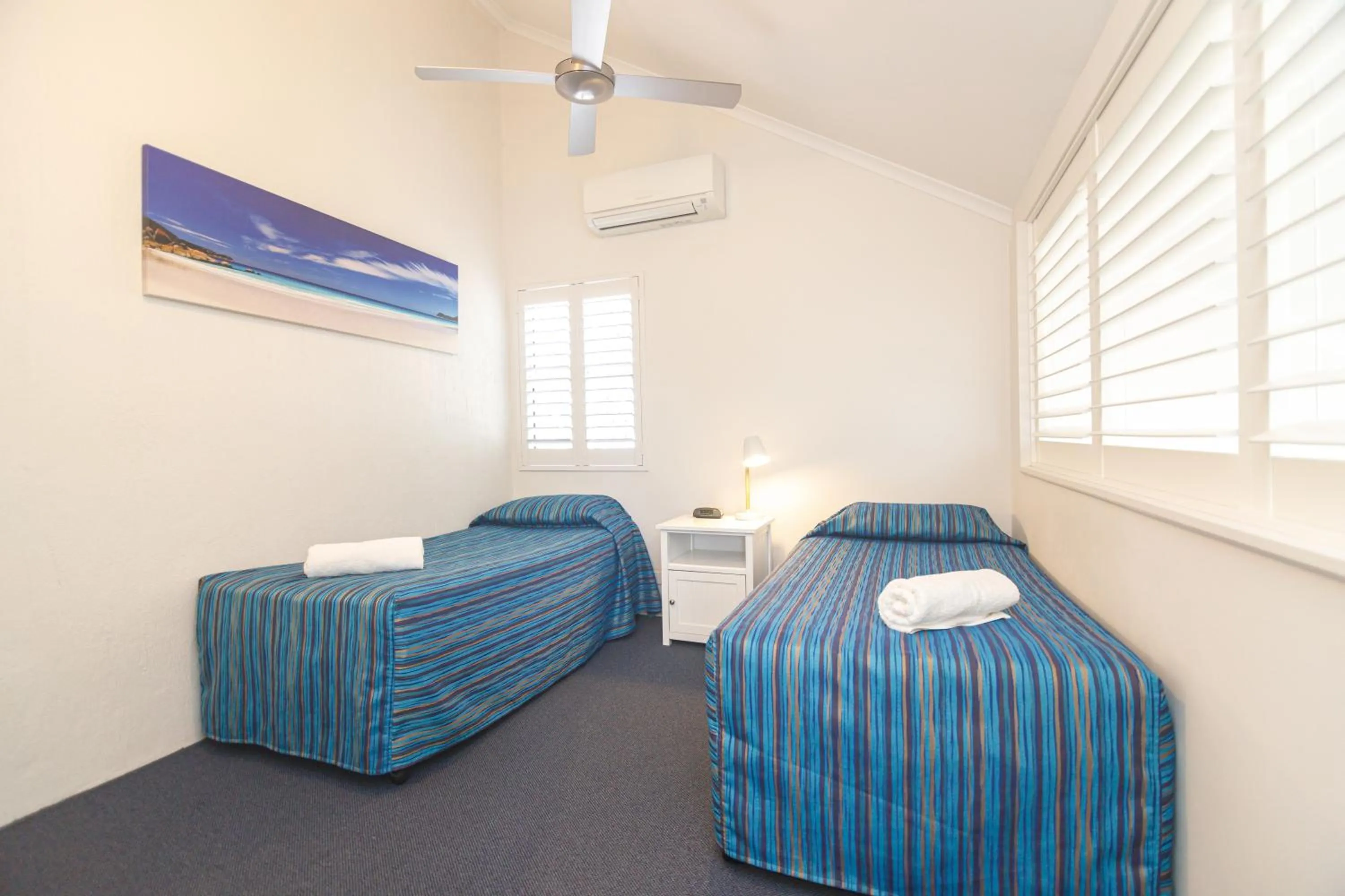 Bed in The Islander Noosa Resort