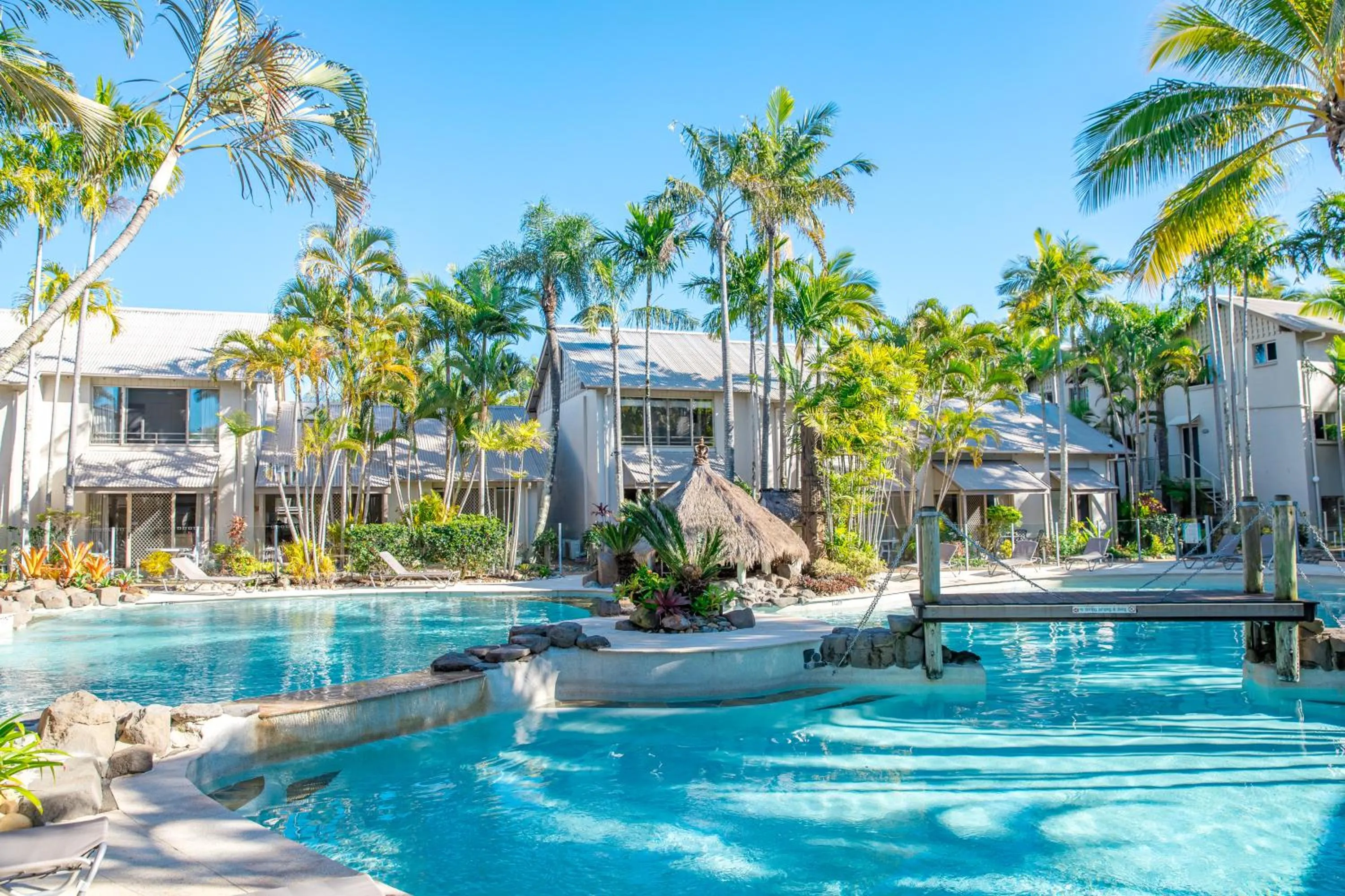 Swimming pool in The Islander Noosa Resort