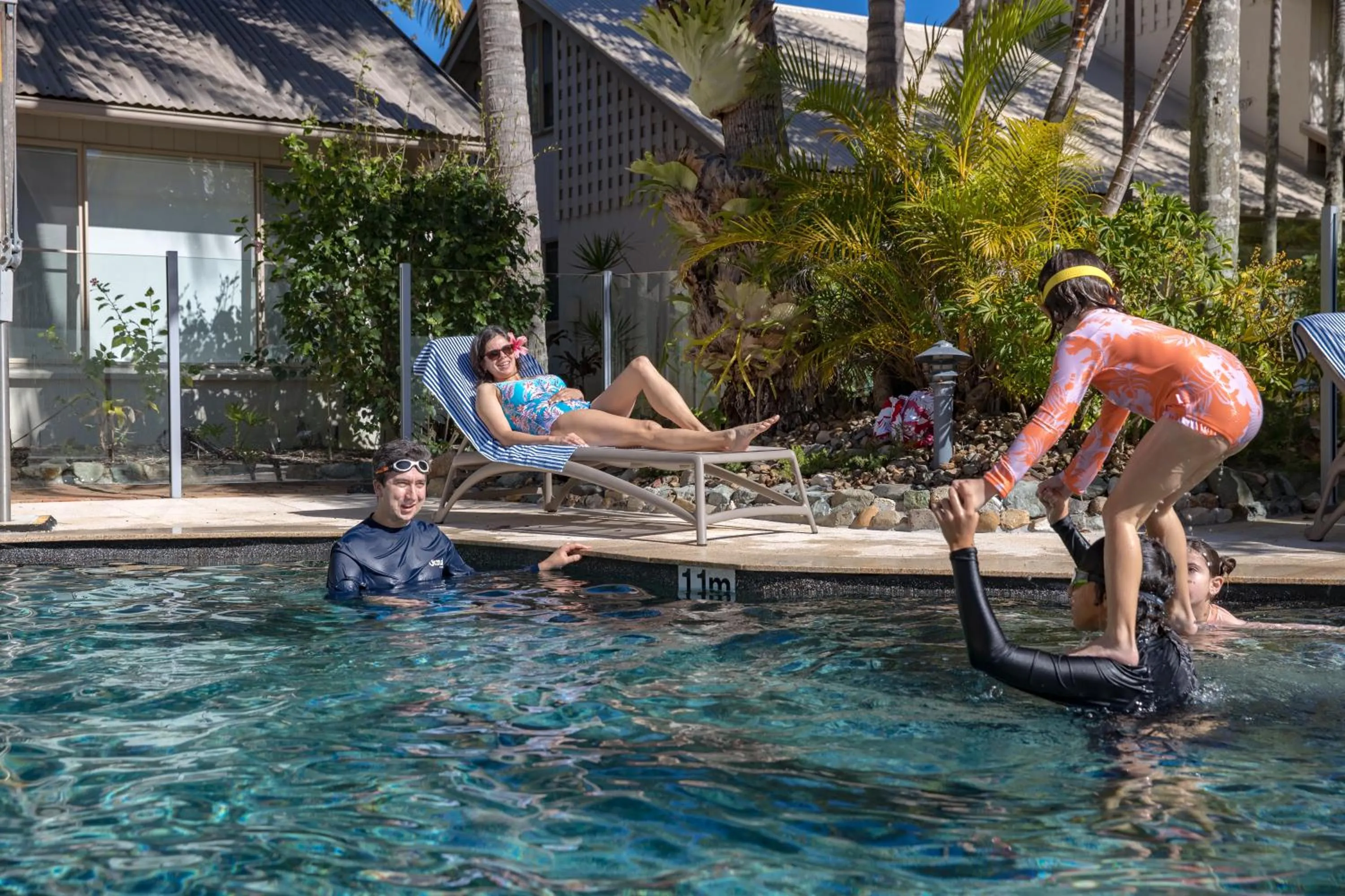 Swimming pool in The Islander Noosa Resort