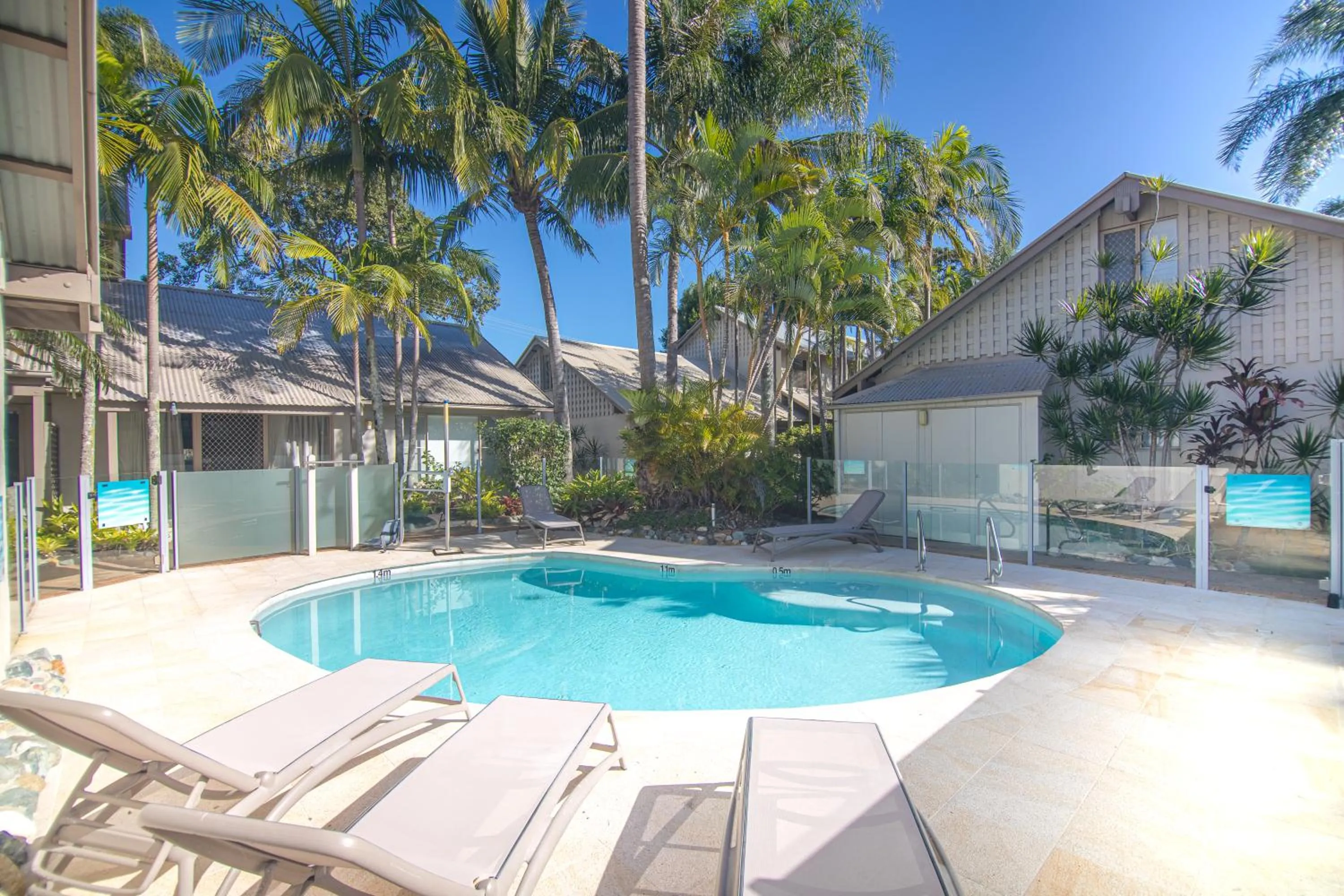 Swimming pool in The Islander Noosa Resort