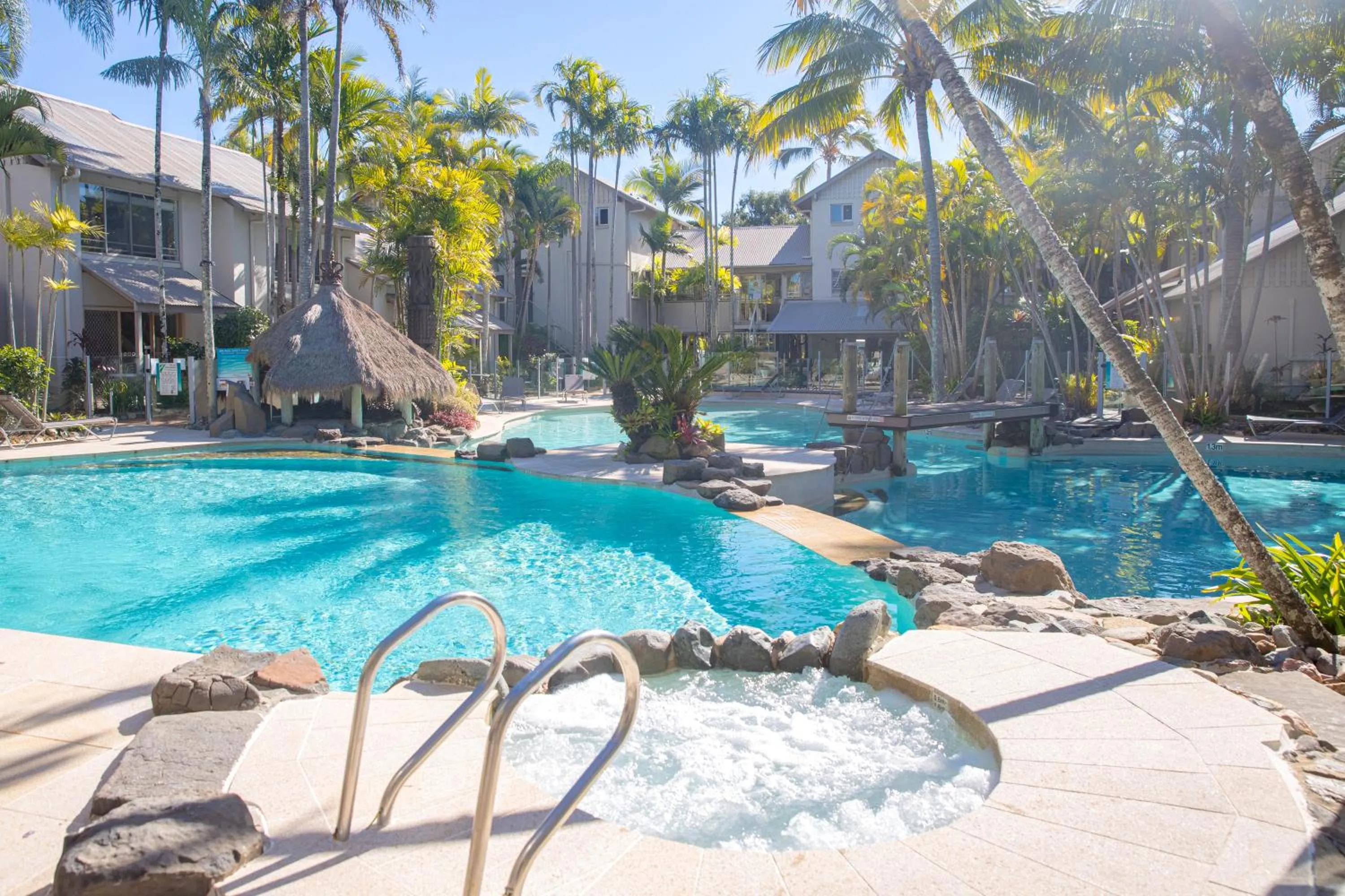 Swimming pool in The Islander Noosa Resort