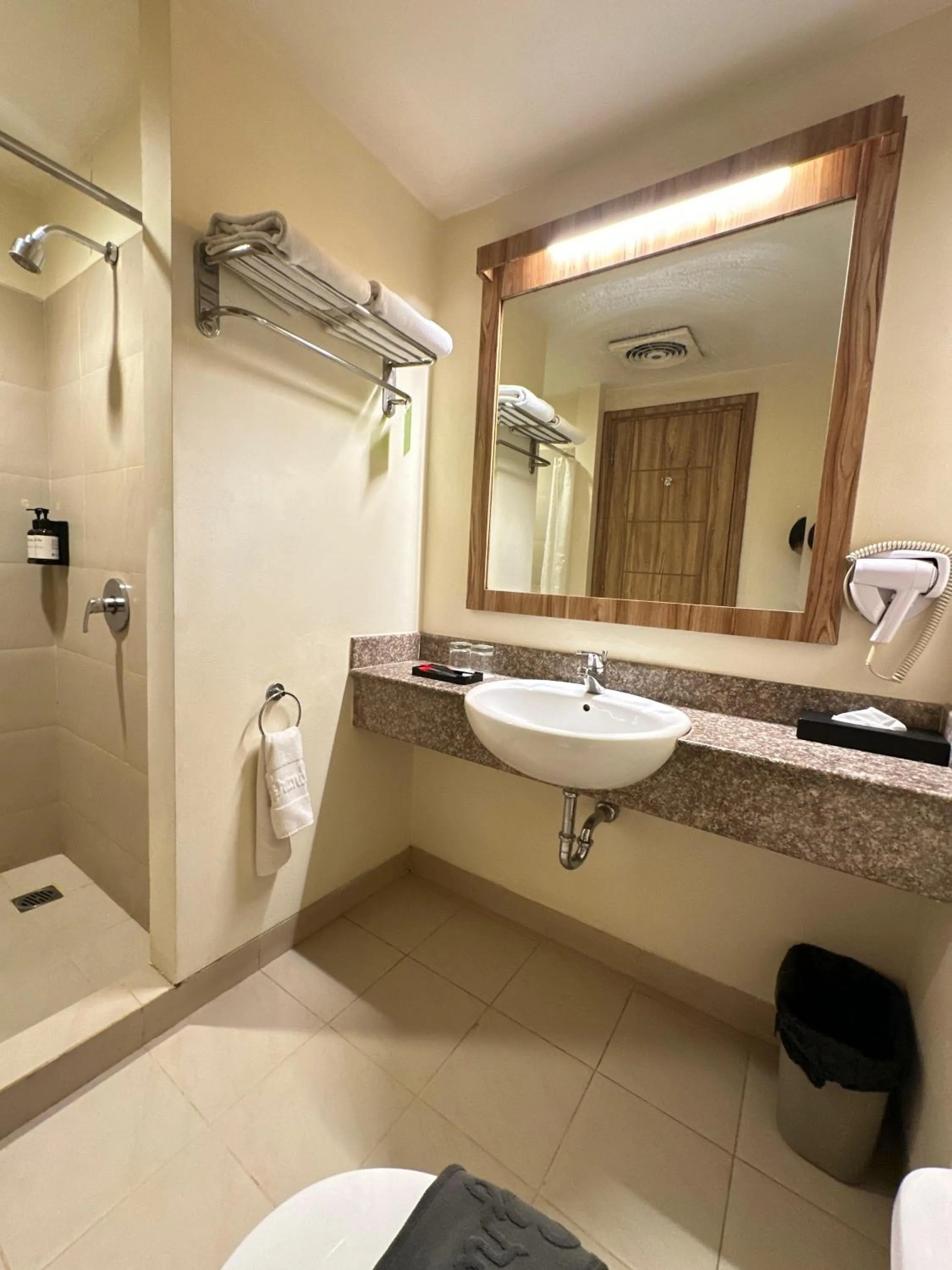 Shower in Grand Zuri Dumai