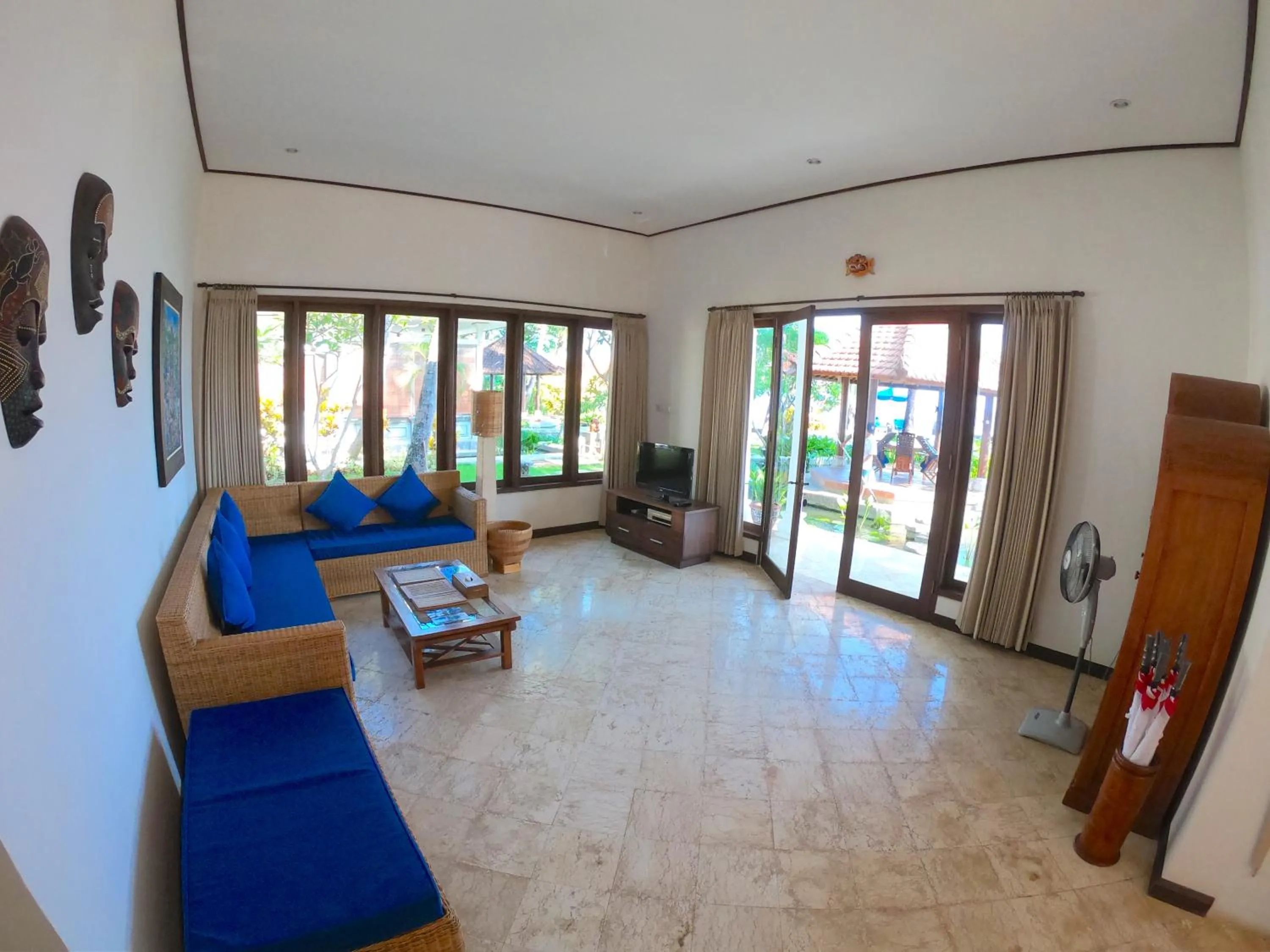 TV and multimedia in Agung Bali Nirwana Villas and Spa