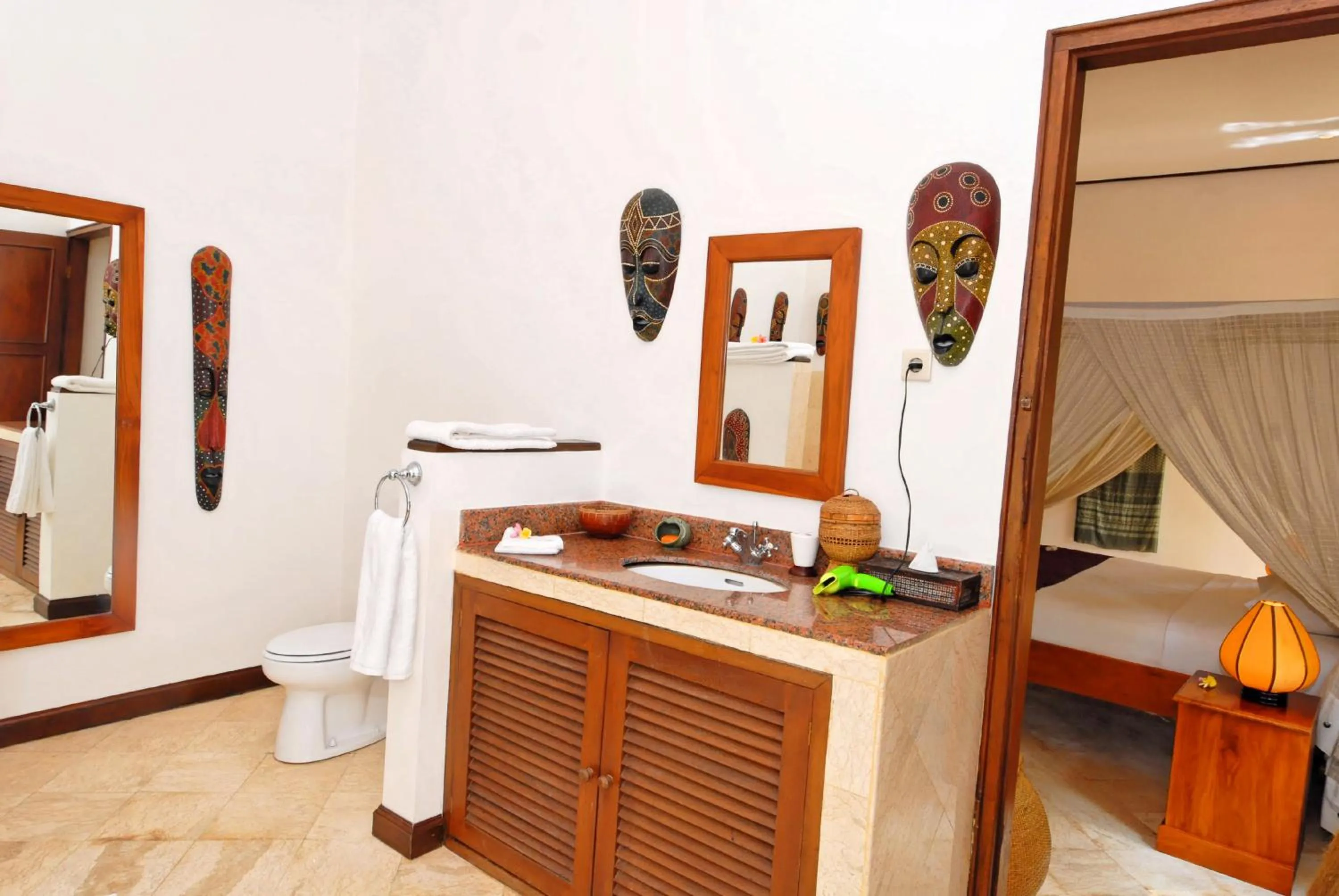 Toilet in Agung Bali Nirwana Villas and Spa