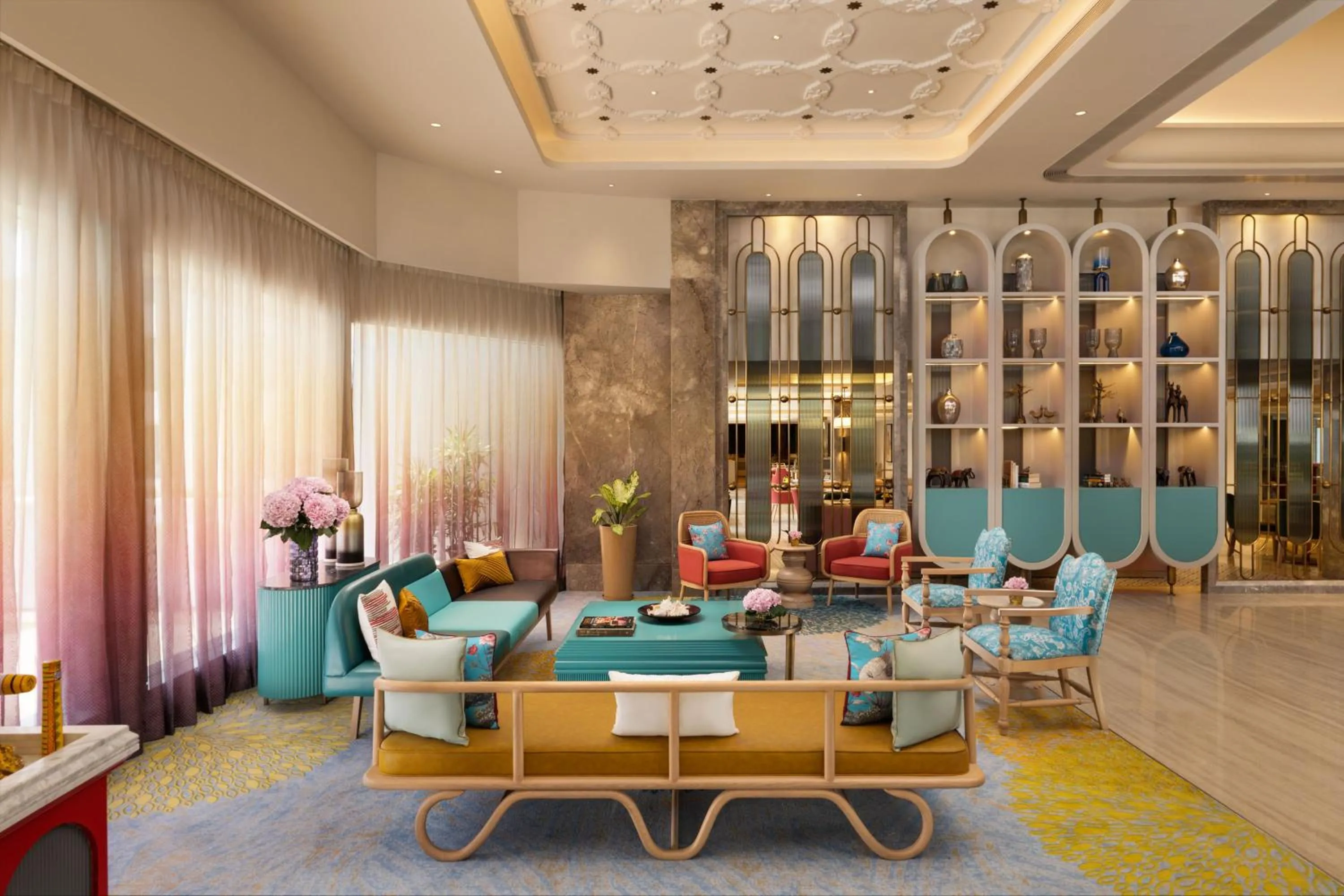 Lobby or reception in The Crown, Bhubaneswar - IHCL SeleQtions