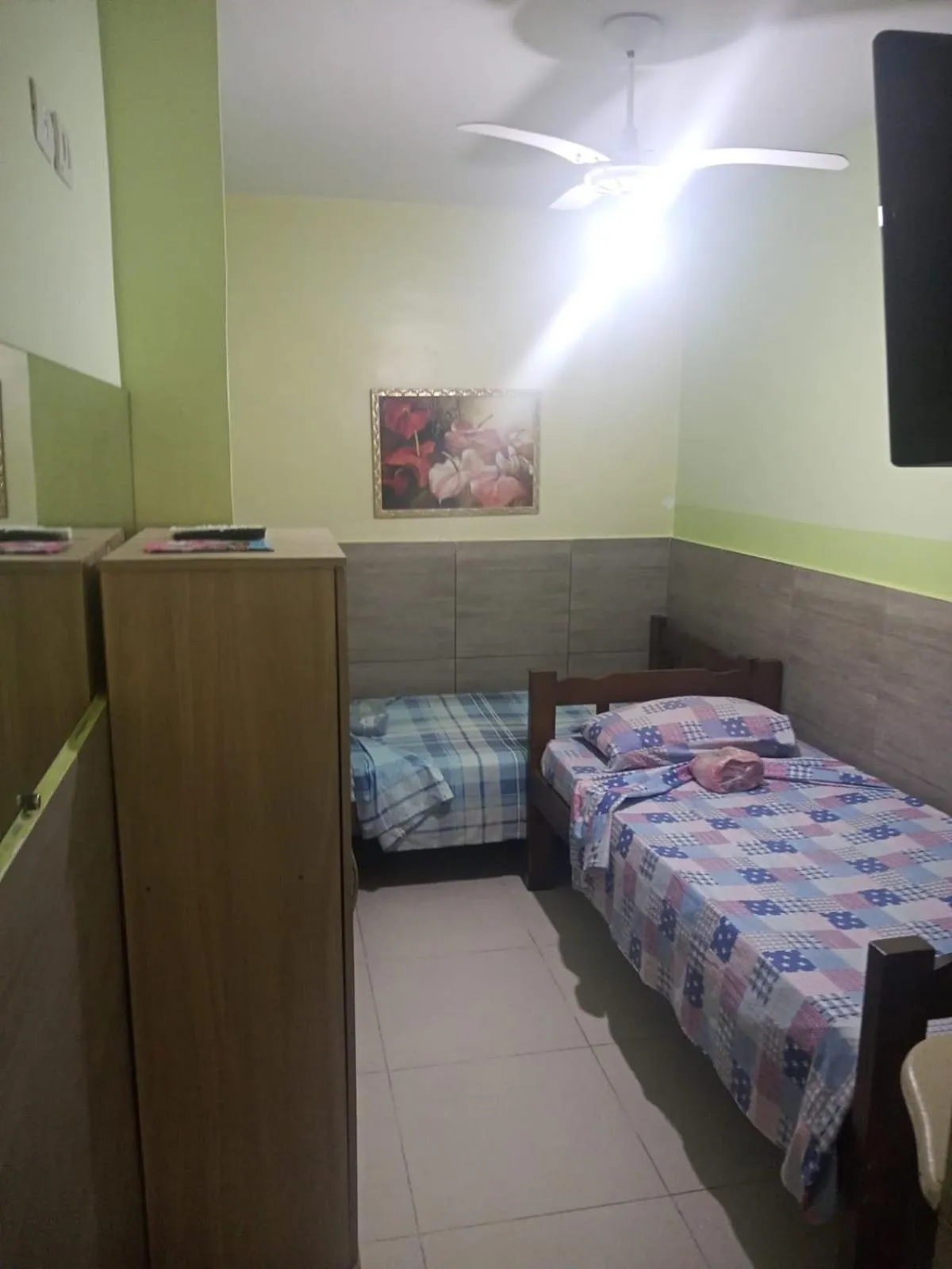 Bedroom, Bed in Pousada Reis Guarujá