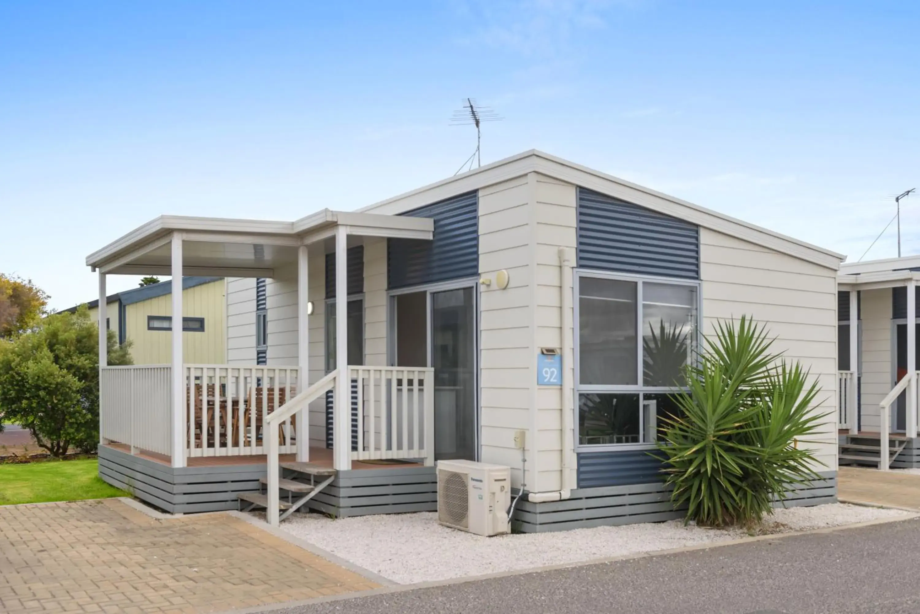 Deluxe Two-Bedroom Cabin - Sleeps 6 in Discovery Parks - Adelaide Beachfront Deluxe Two-Bedroom Cabin - Sleeps 6 in Discovery Parks - Adelaide Beachfront