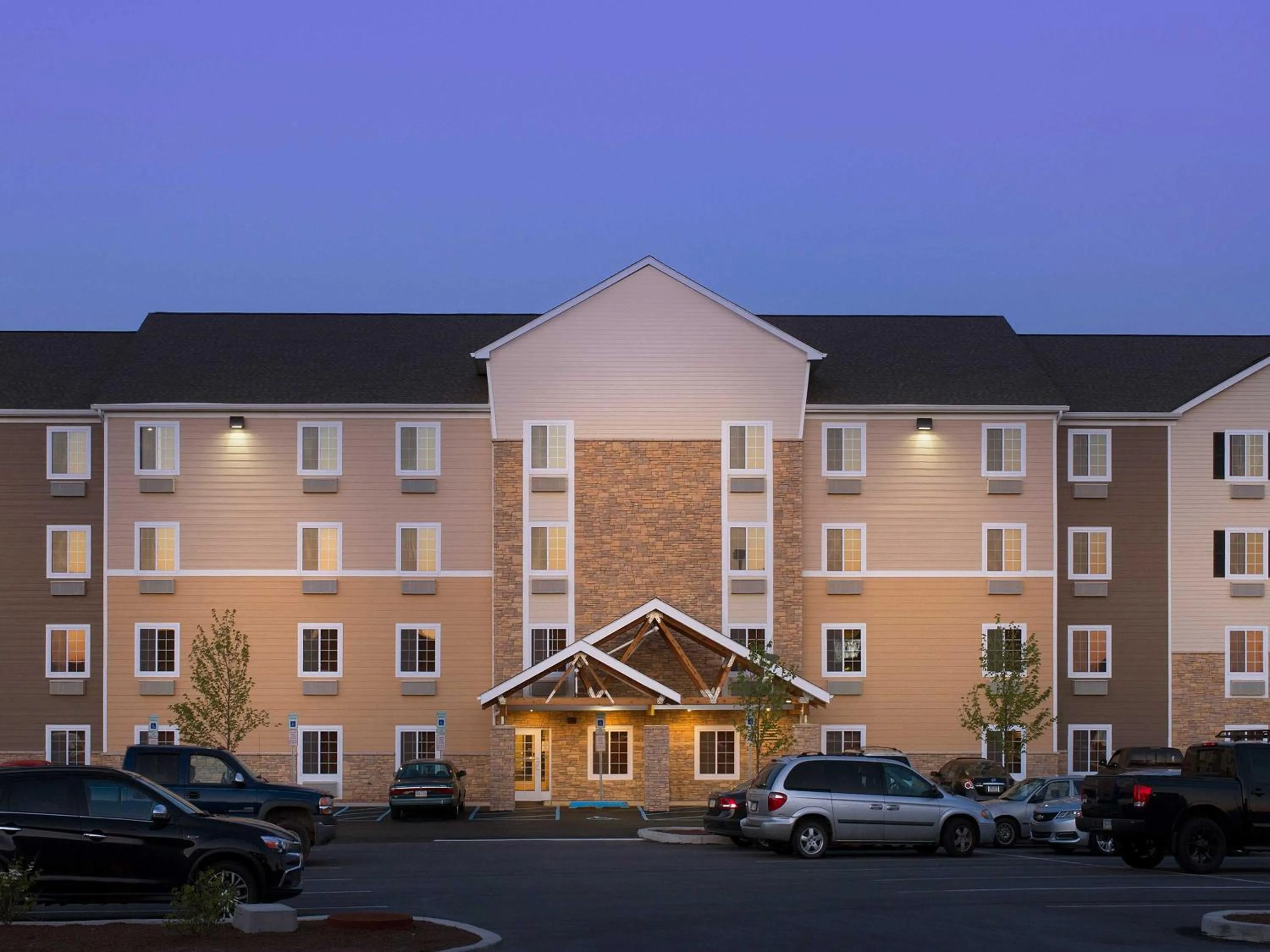 Property building in WoodSpring Suites Wilkes-Barre