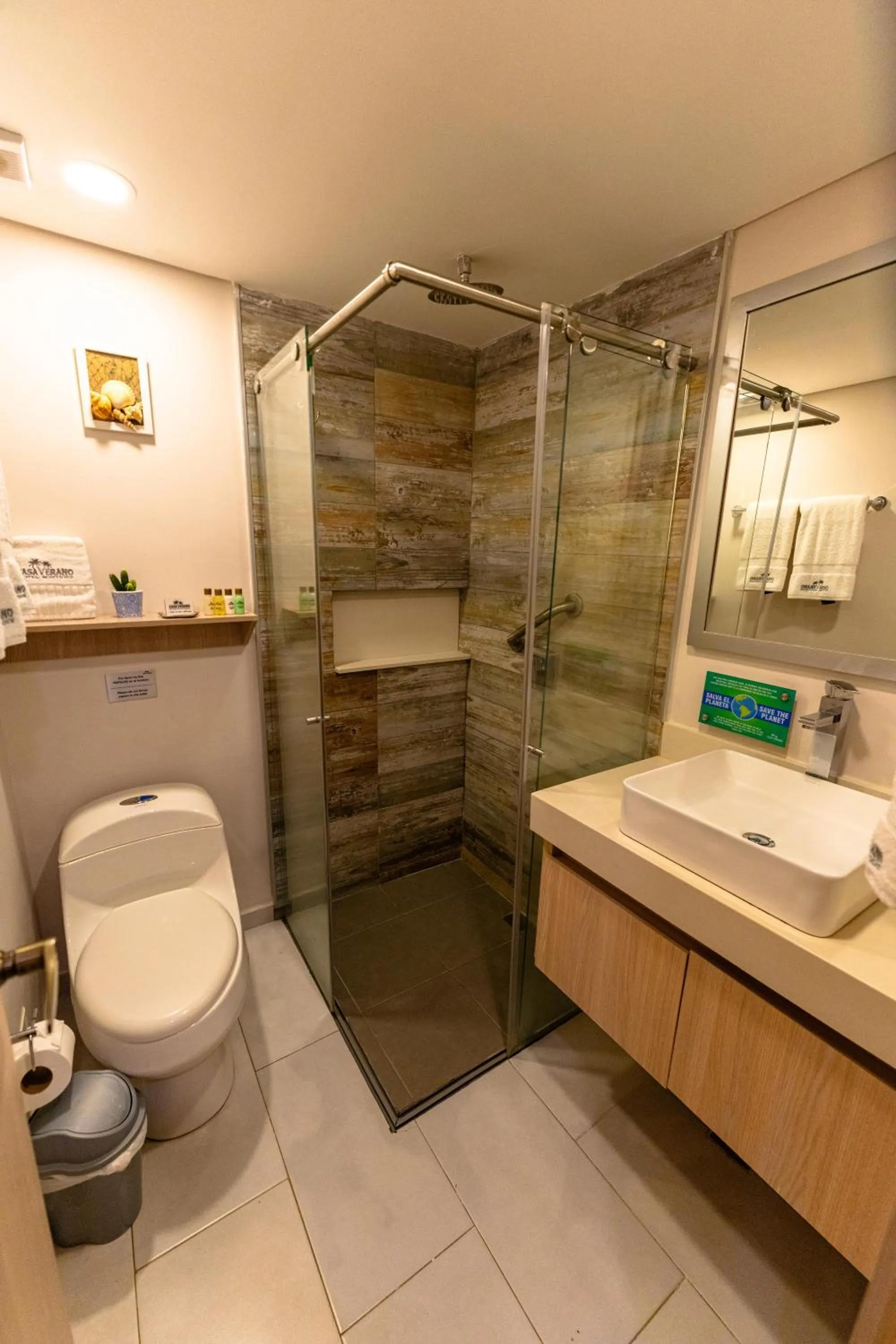 Bathroom in Casa Verano Beach Hotel - Adults Only