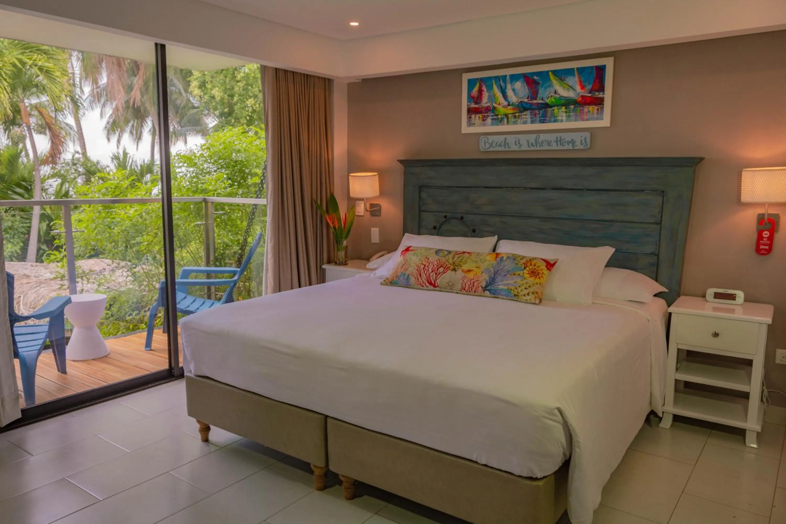 Bed in Casa Verano Beach Hotel - Adults Only