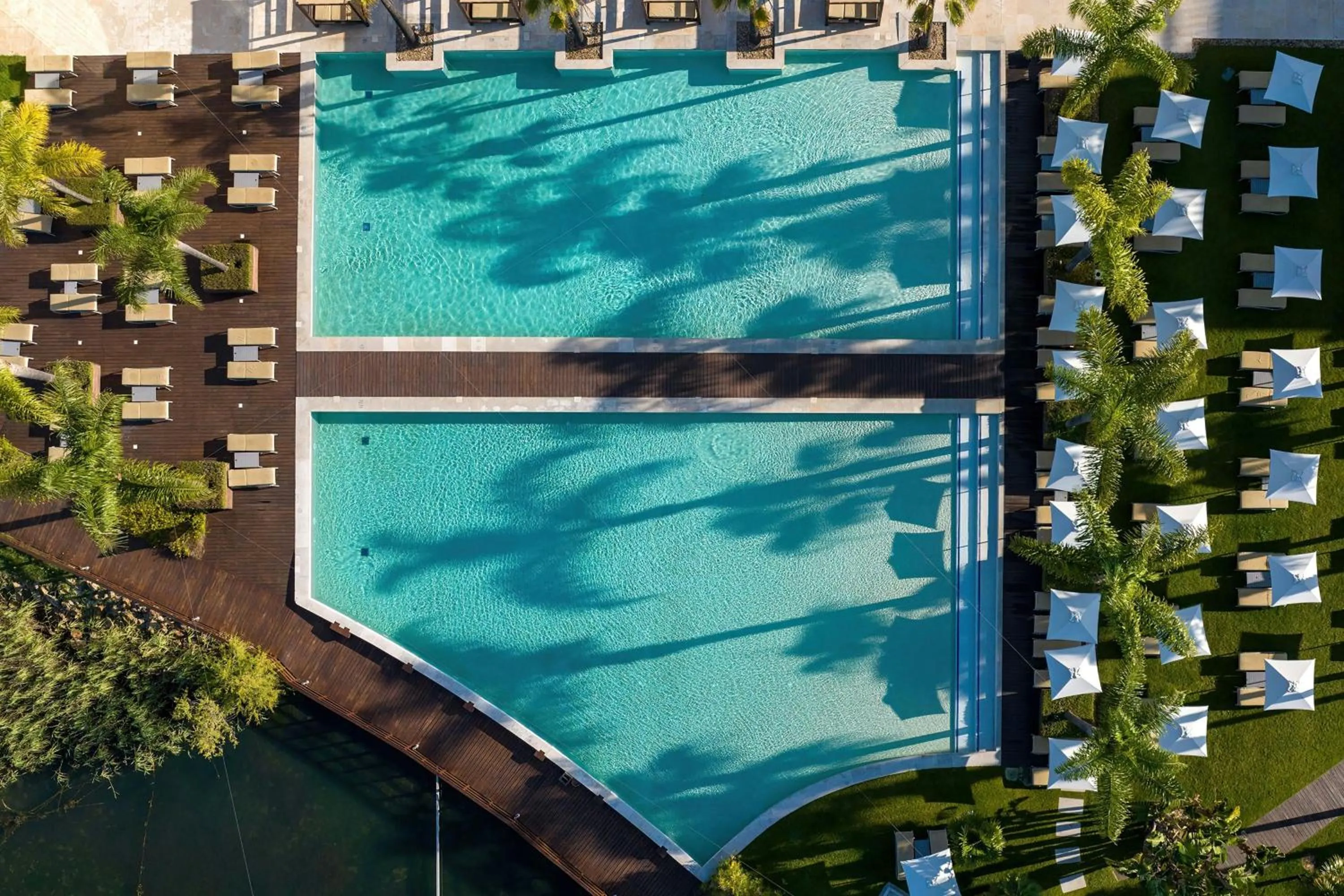 Swimming pool in Domes Lake Algarve, Autograph Collection