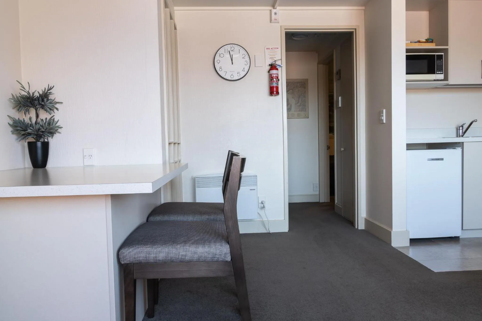Living room in Turner Heights Townhouses
