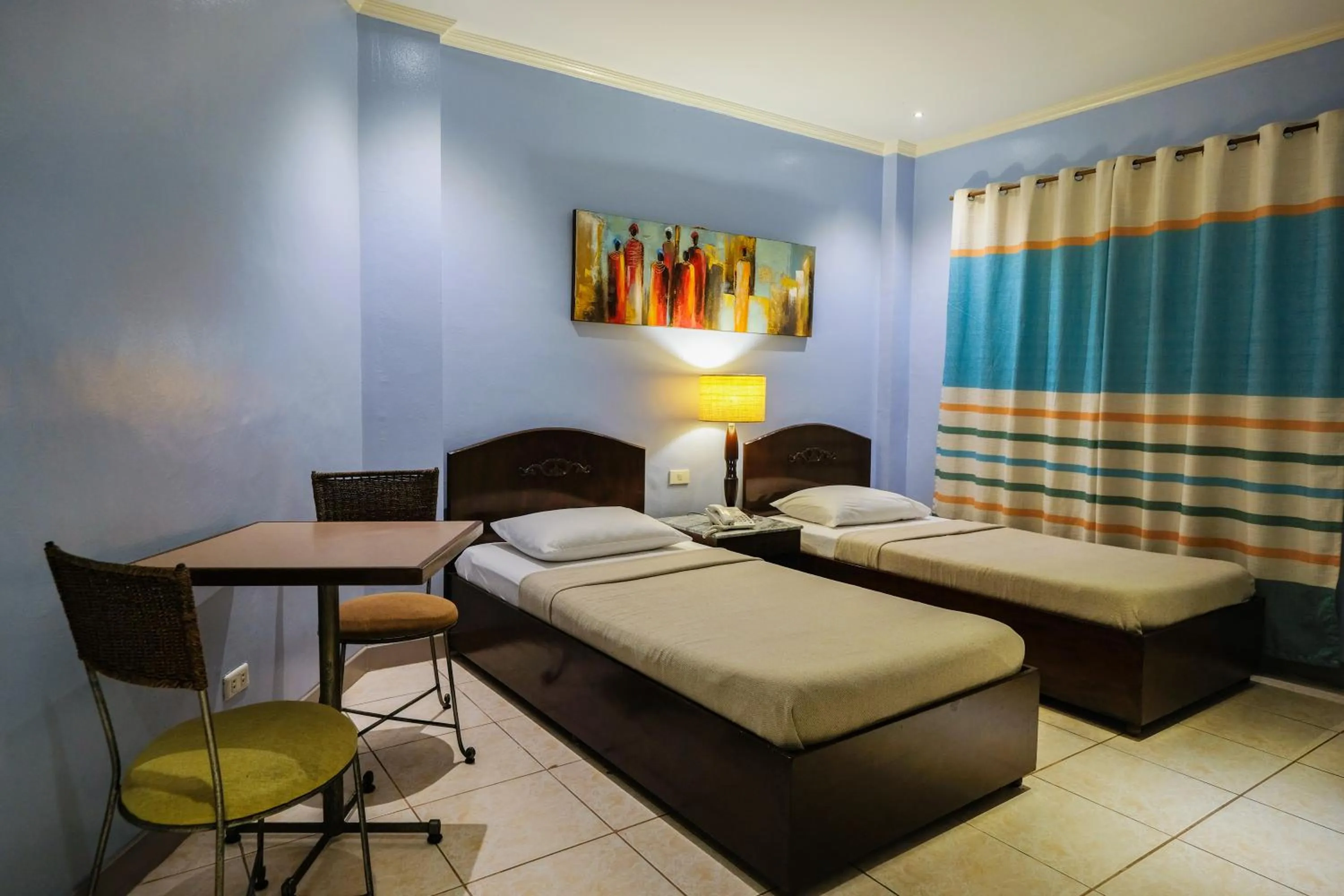 Photo of the whole room in Palazzo Pensionne