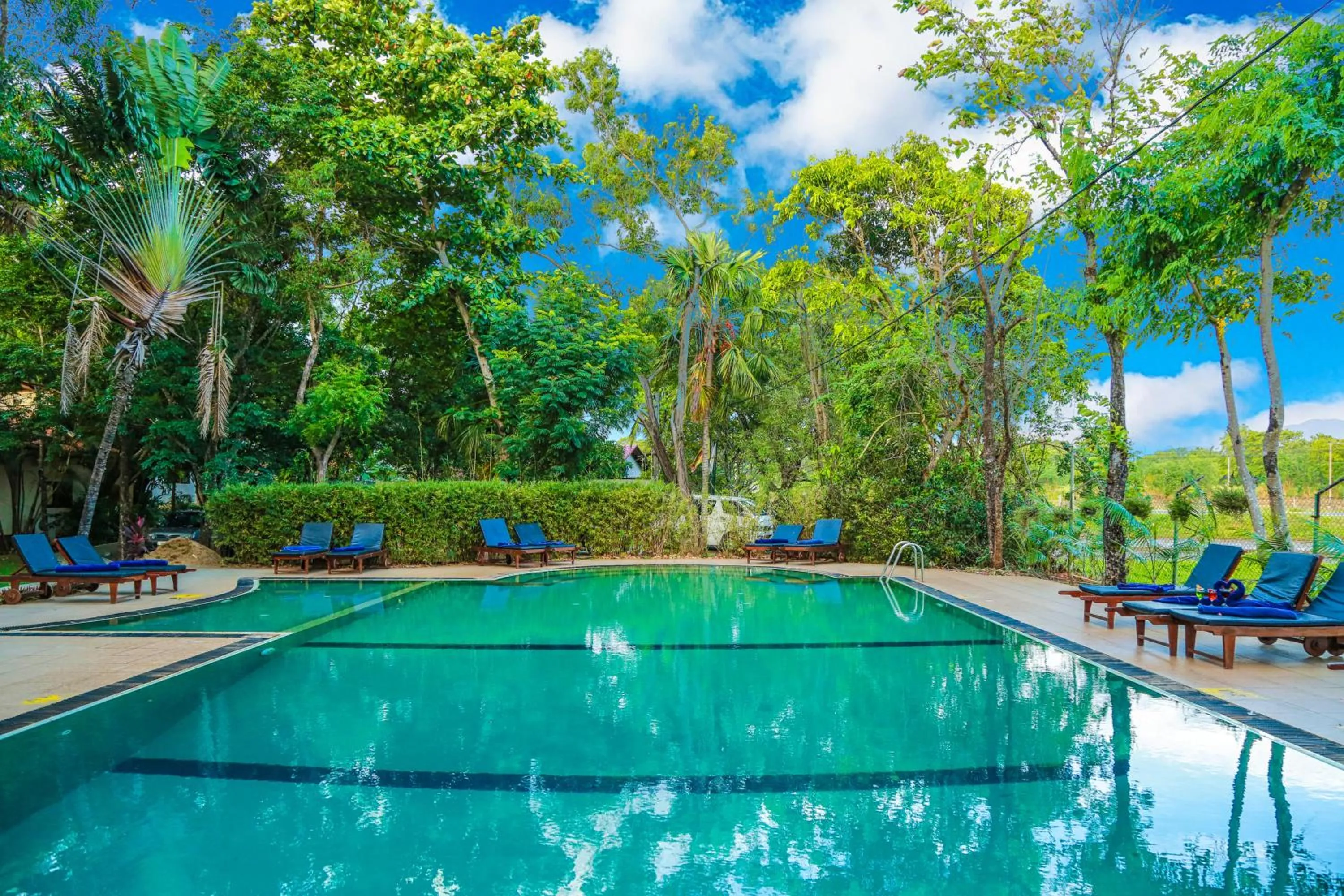 Swimming pool in Pelwehera Village Resort