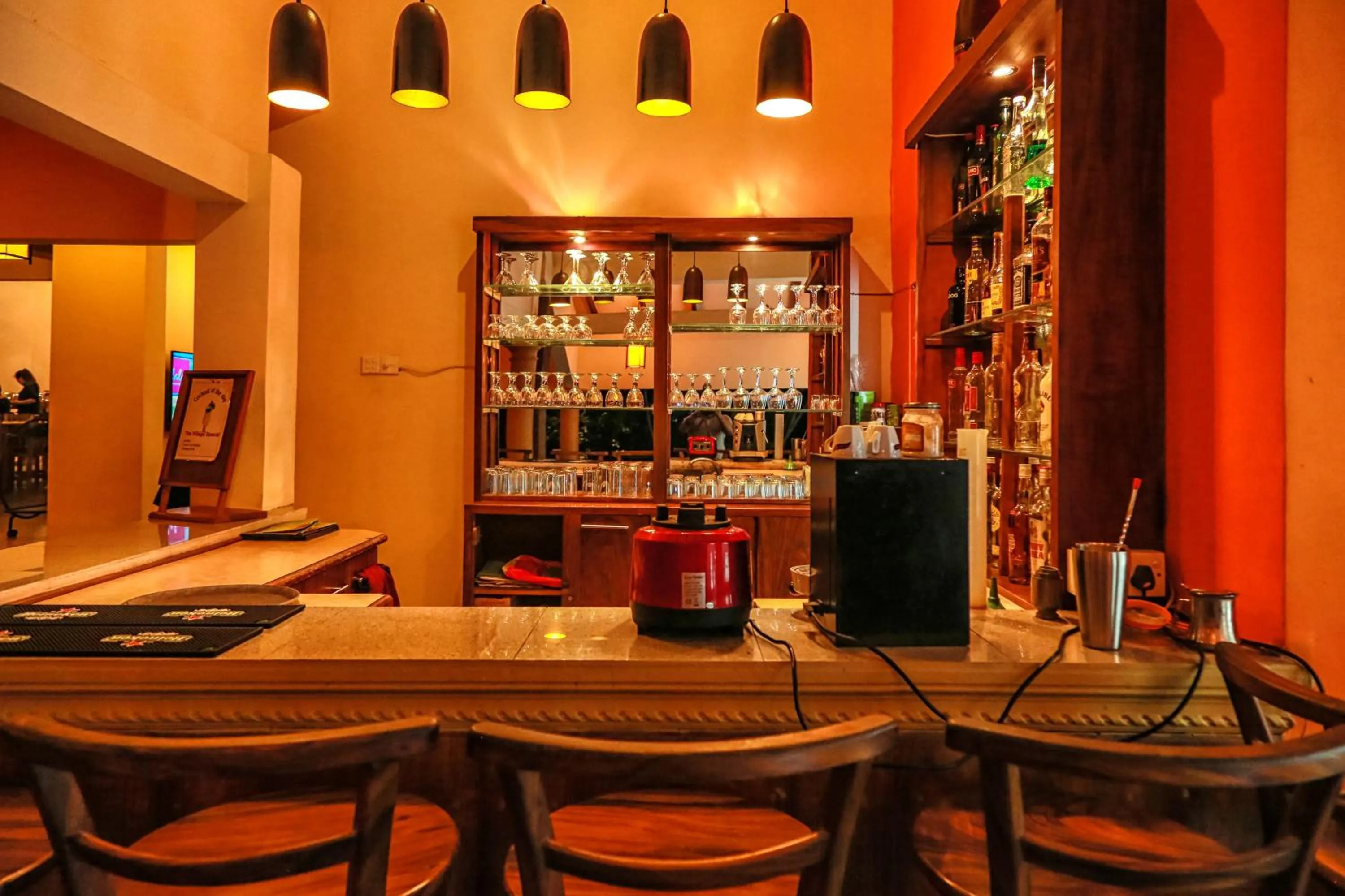 Lounge or bar in Pelwehera Village Resort