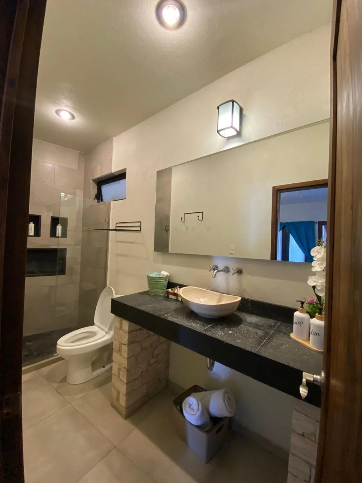 Toilet in Hotel Boutique Don Faustino