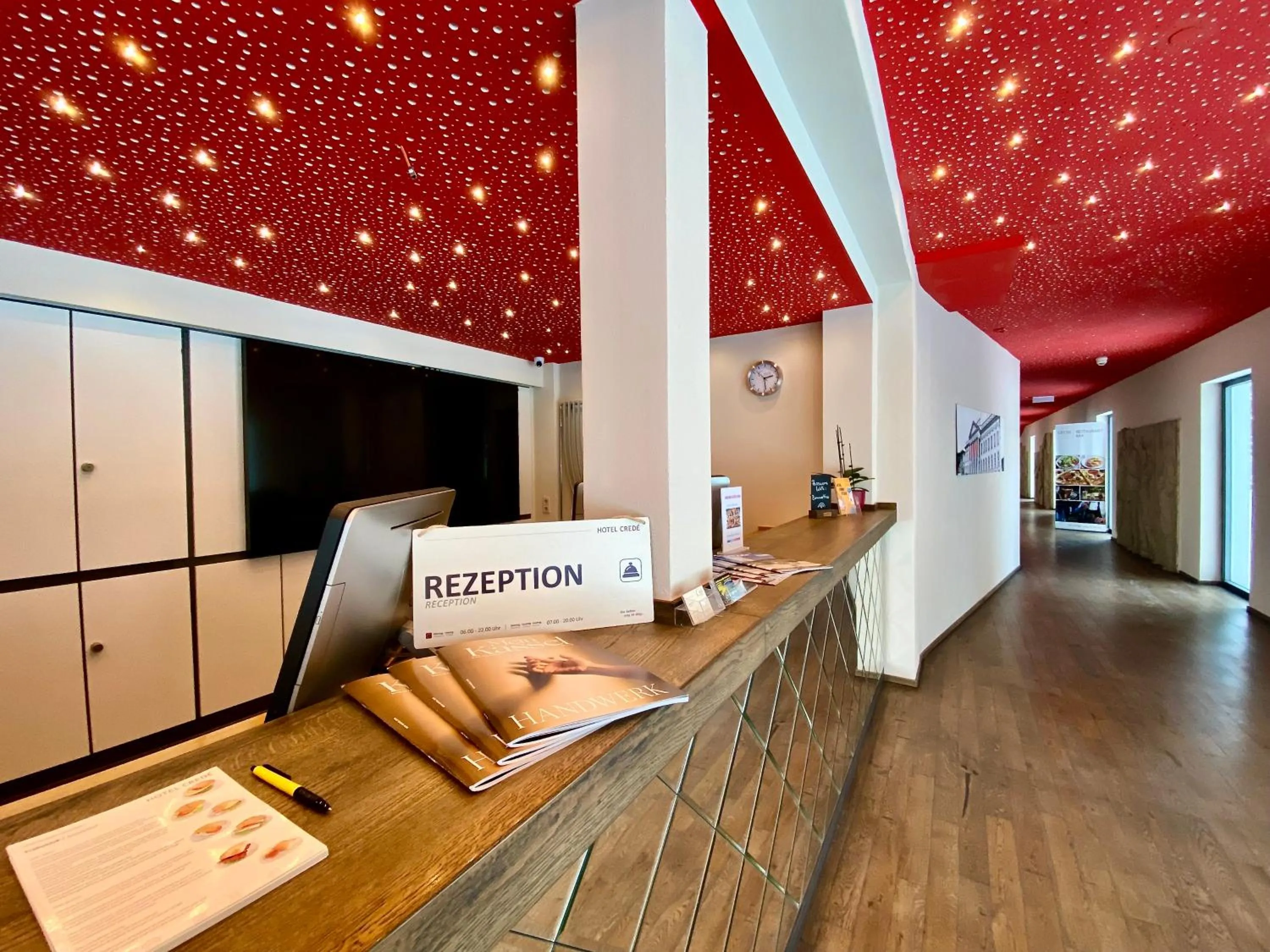 Lobby or reception in Hotel Credé