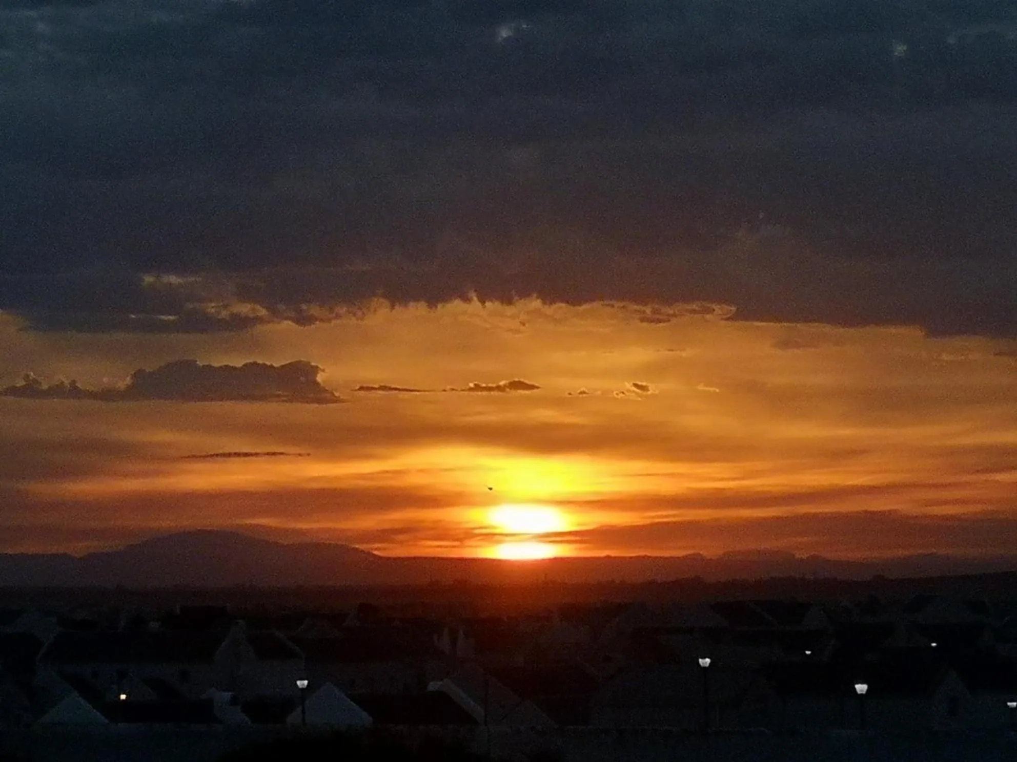 Sunset in Tortoise Trail Lodge