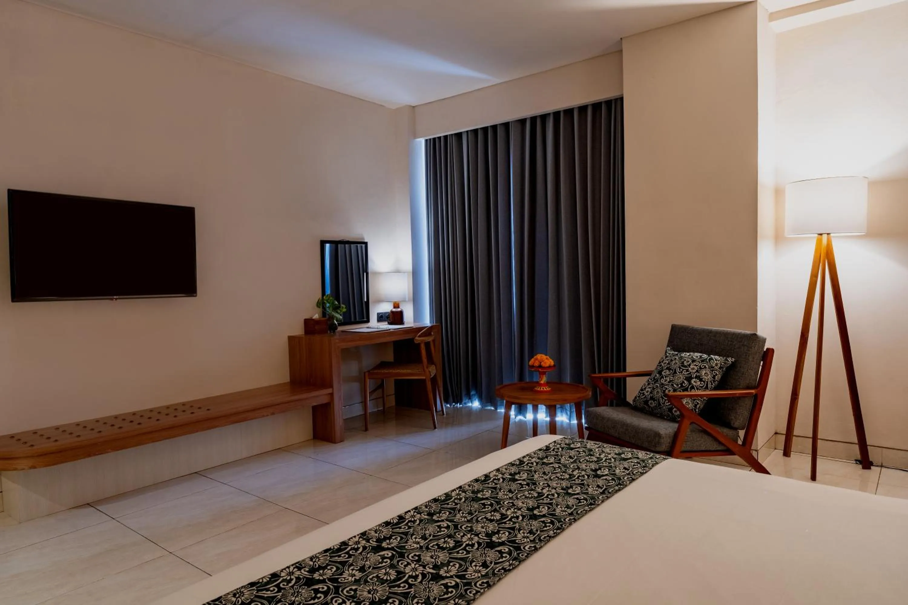 Bed in Tusita Boutique Hotel