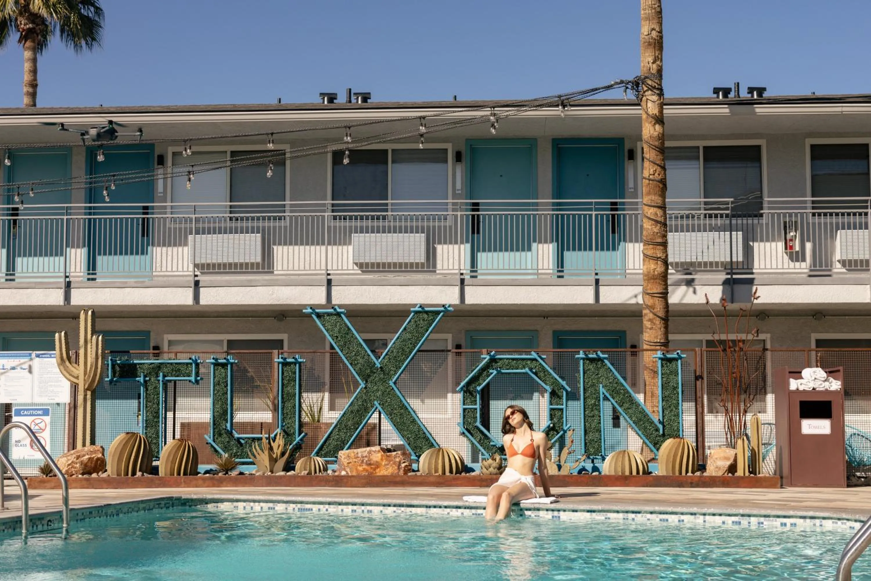 Swimming pool in voco The Tuxon by IHG