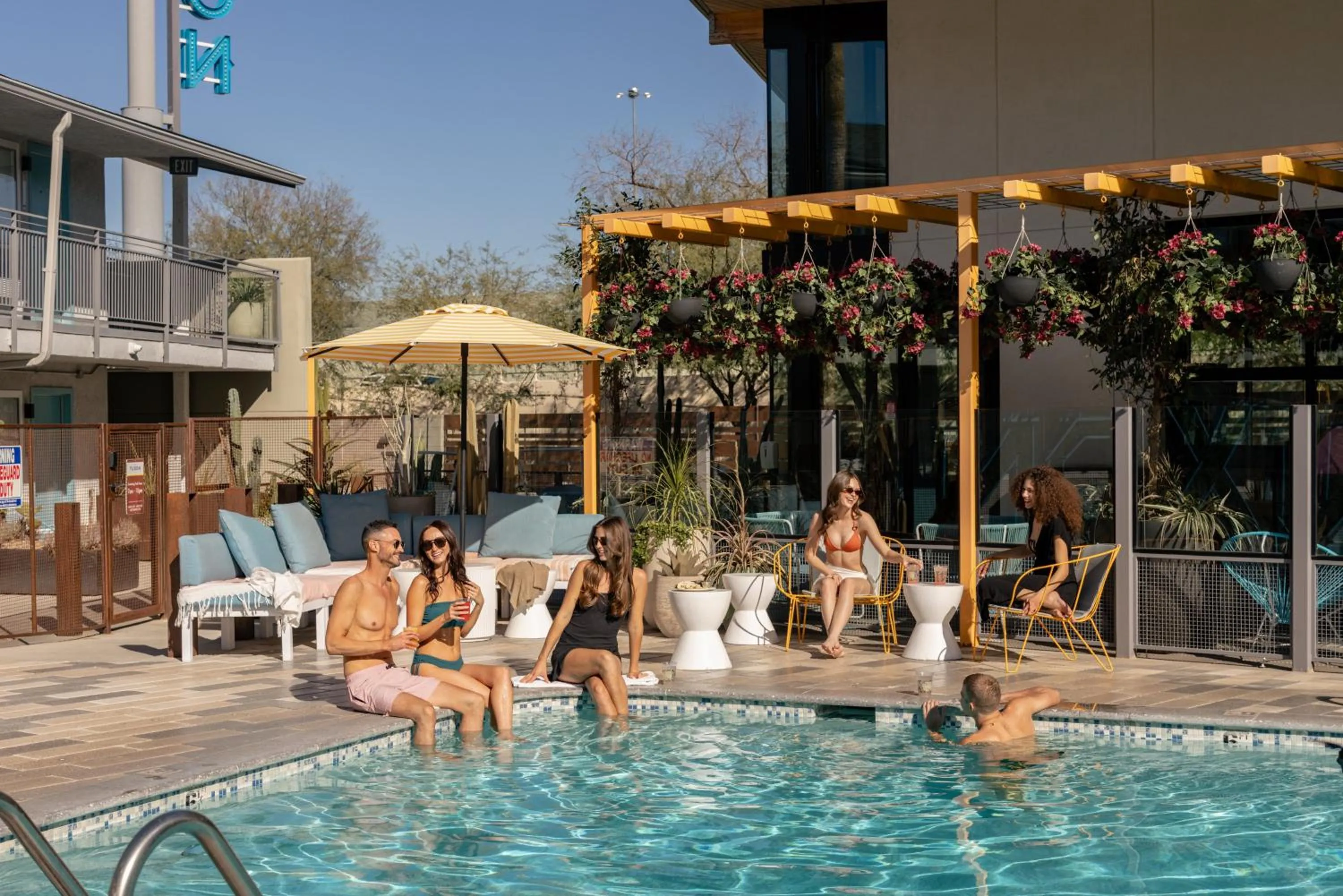 Swimming pool in voco The Tuxon by IHG