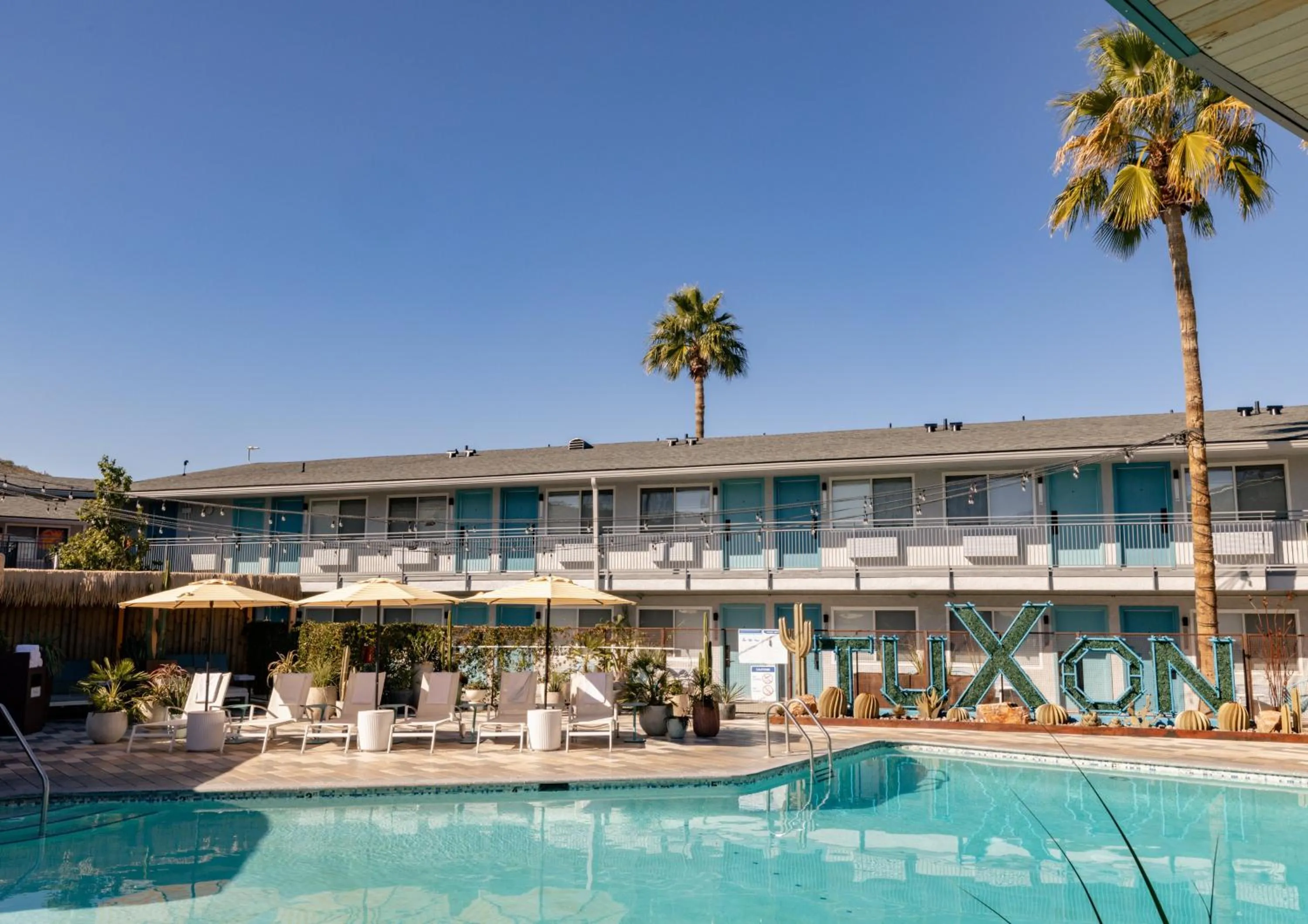 Swimming pool in voco The Tuxon by IHG