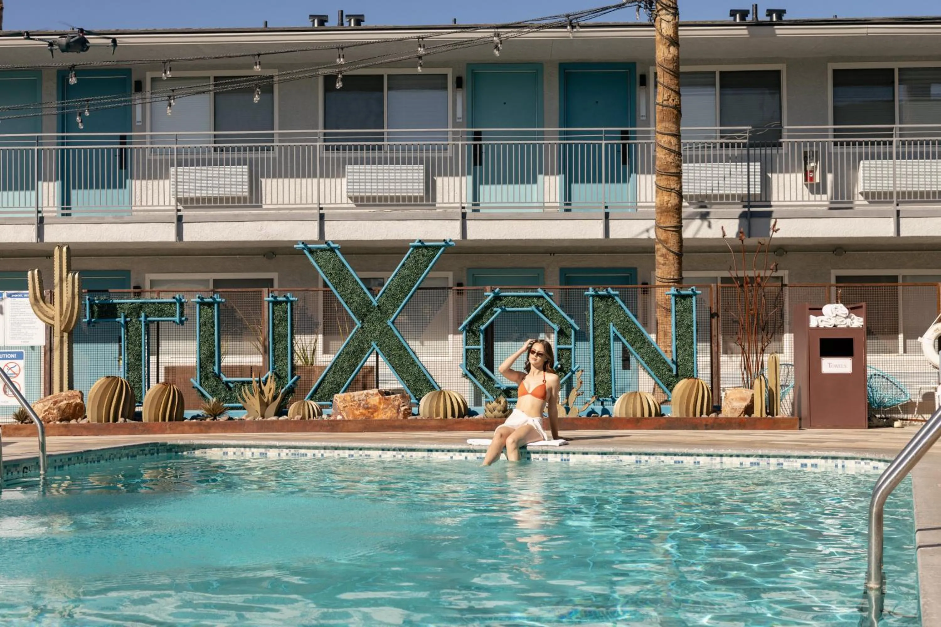 Swimming pool in voco The Tuxon by IHG