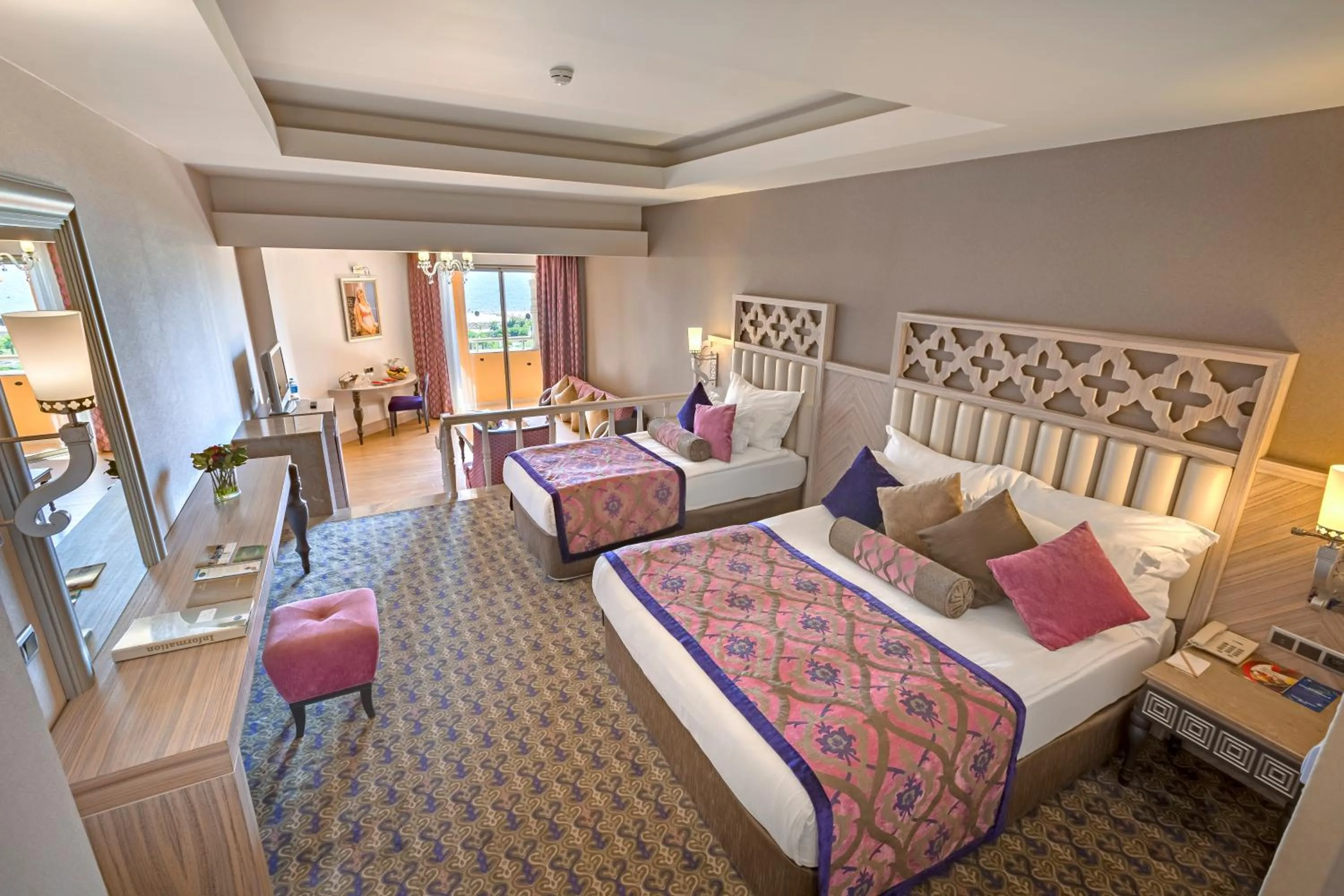 Bed in Royal Alhambra Palace