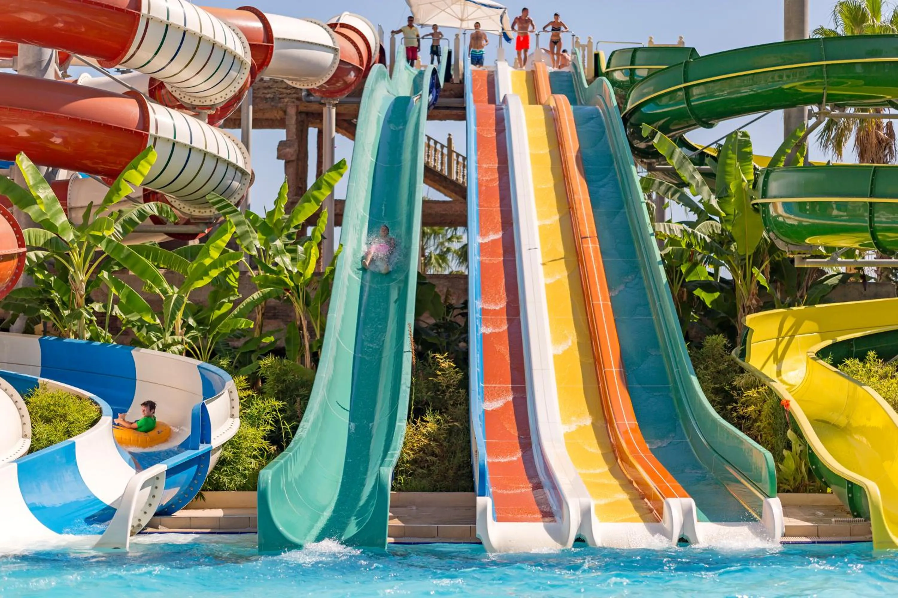 Aqua park in Royal Alhambra Palace