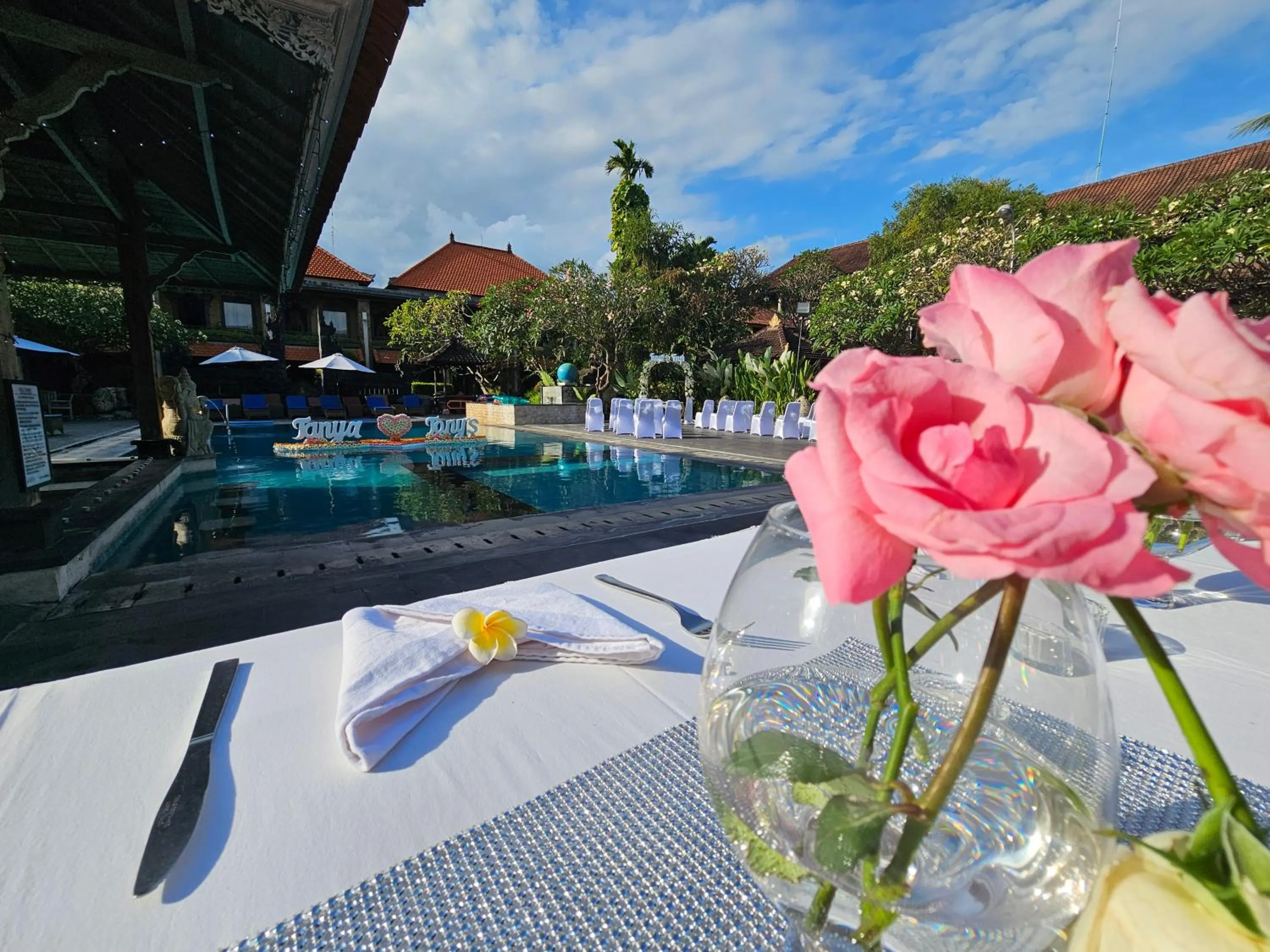 wedding in Satriya Cottages