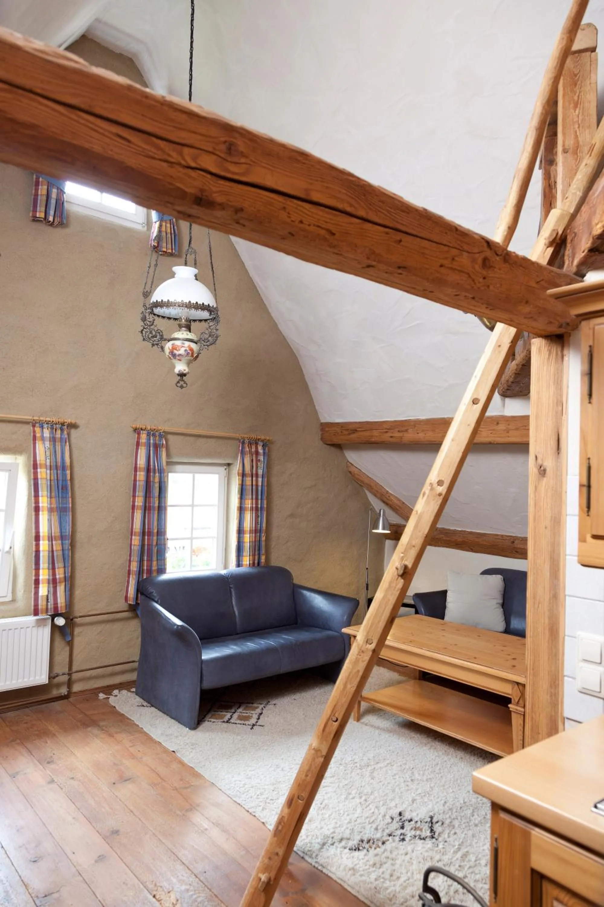 Living room in Naturhotel Holzwurm