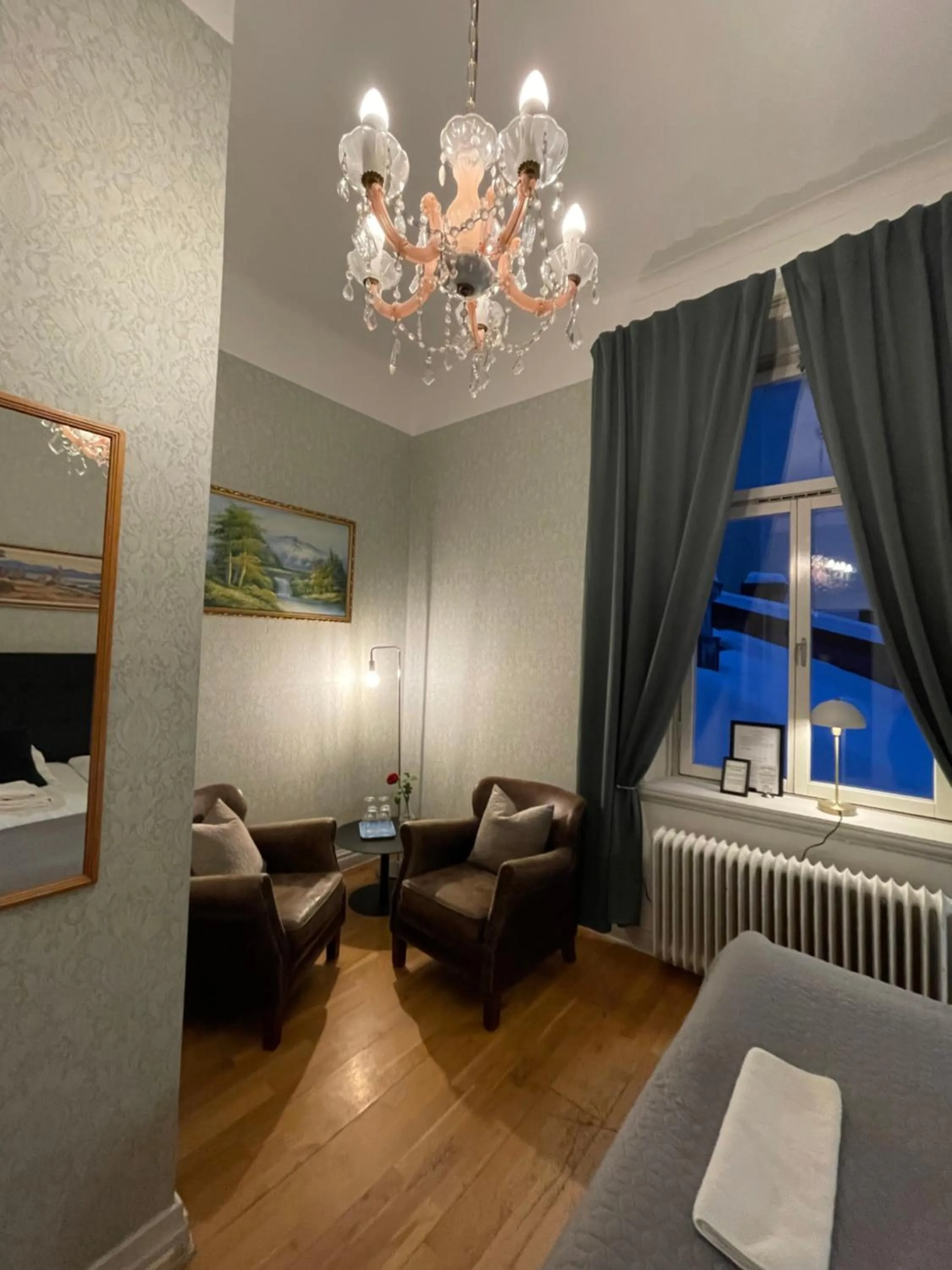 Bedroom in Lilla Hotellet