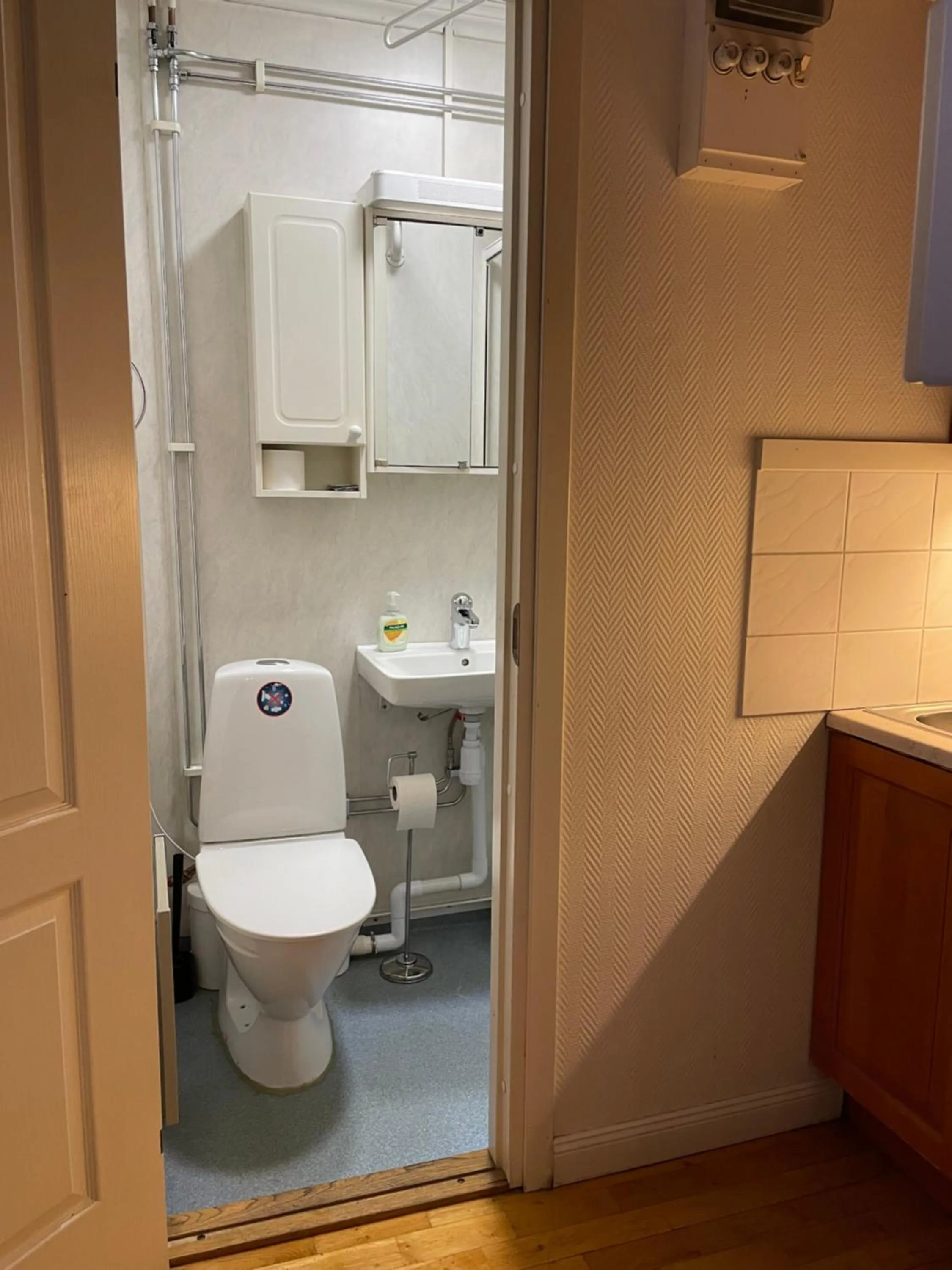 Toilet in Lilla Hotellet