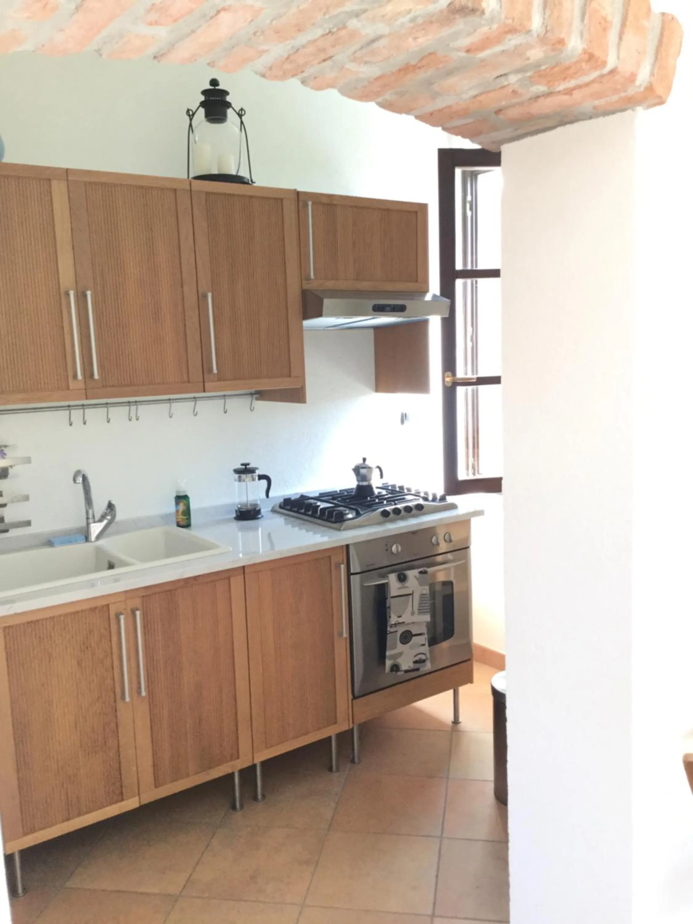 Kitchen or kitchenette in Viaggio della Vita B&B