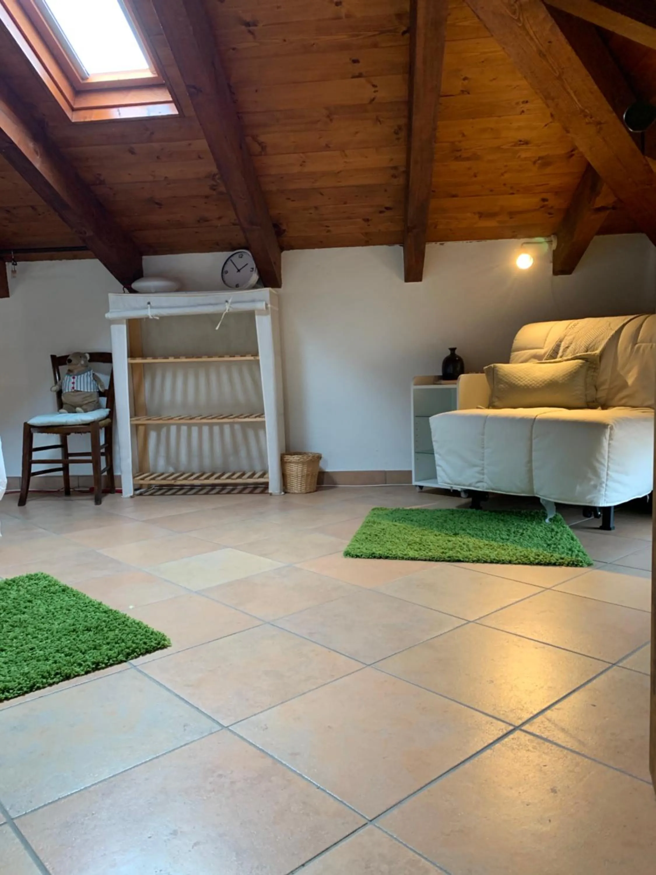 Seating area, Bed in Viaggio della Vita B&B