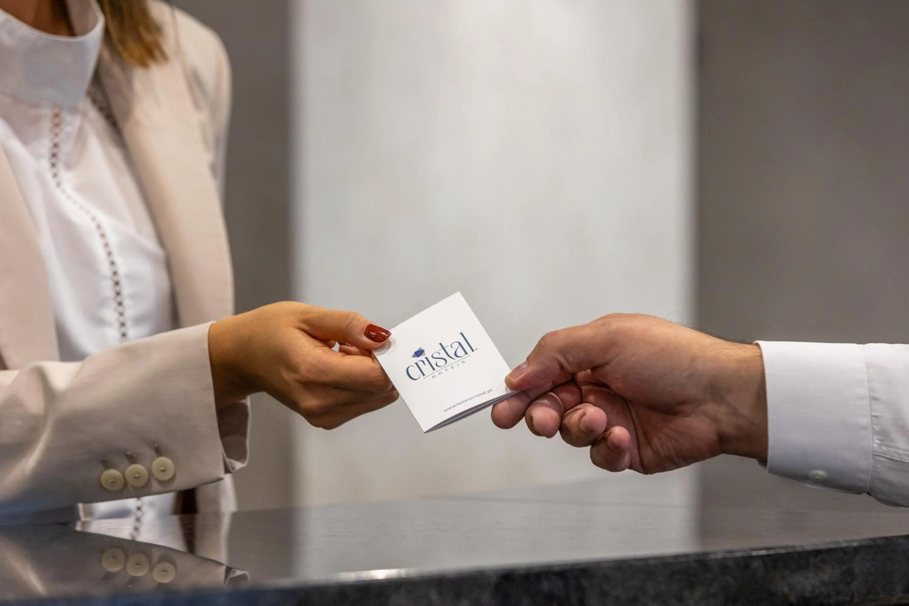 Lobby or reception in Hotel Cristal Caldas