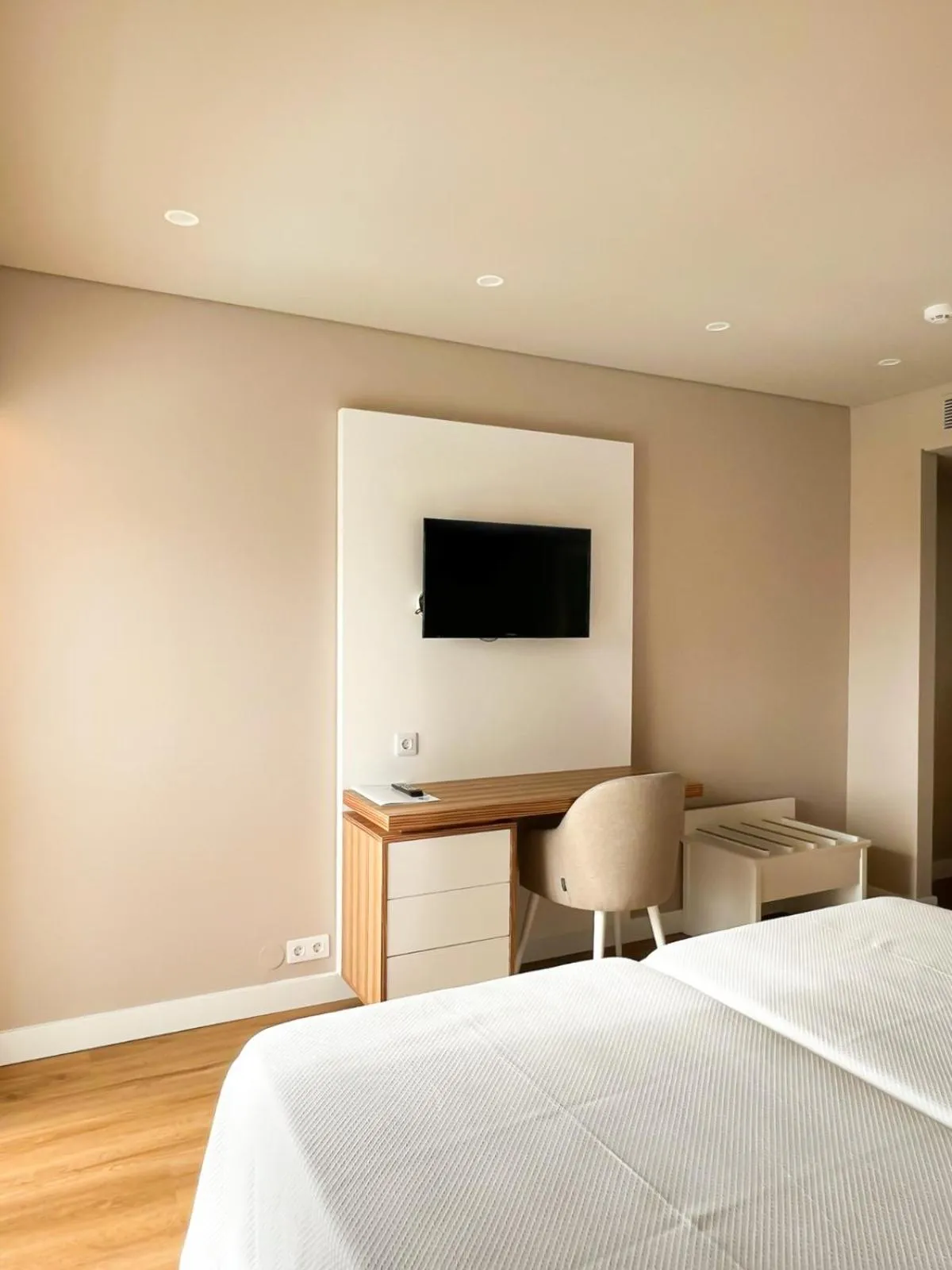 Bed in Hotel Cristal Caldas