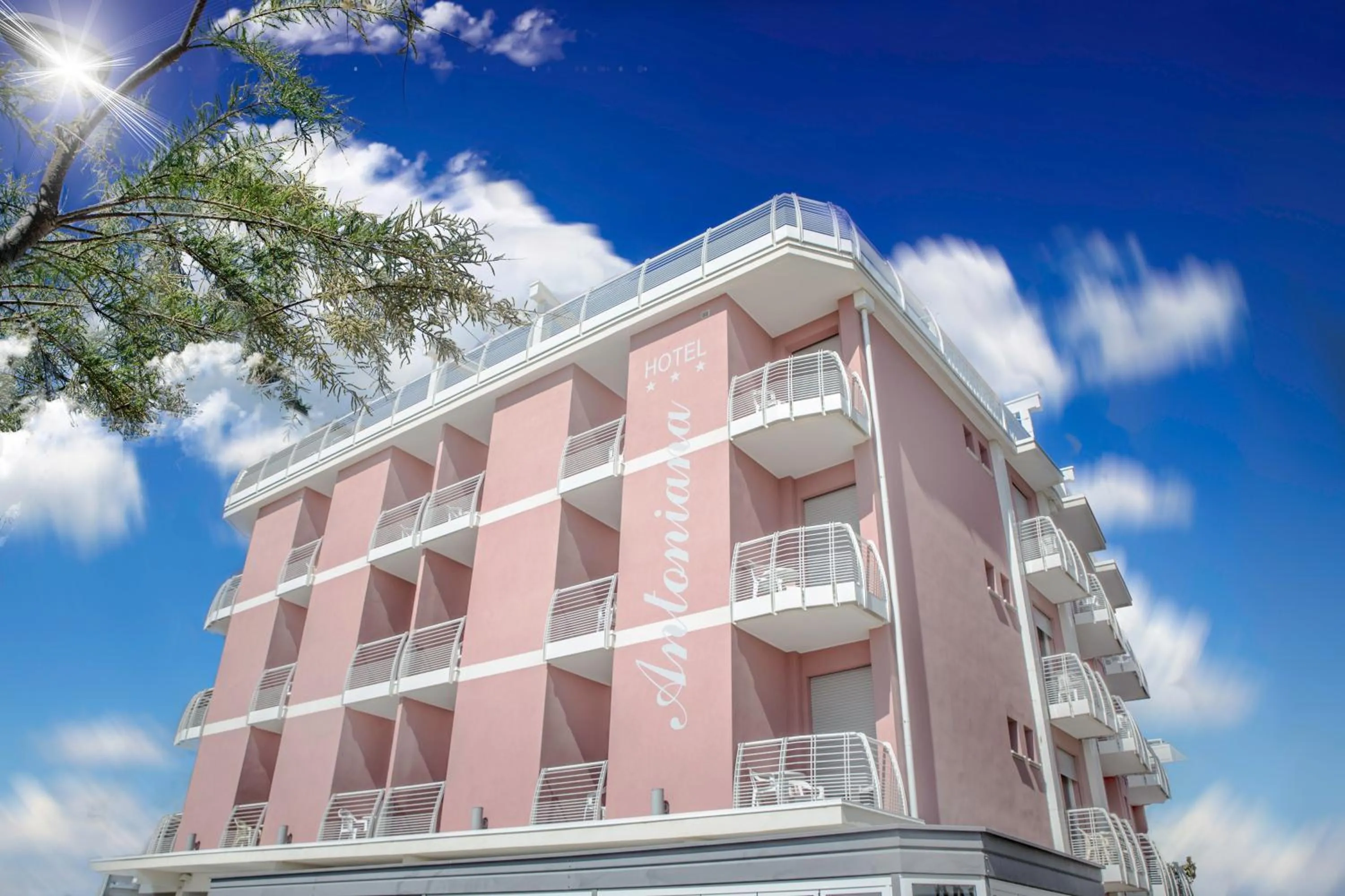 Facade/entrance in Hotel Antoniana