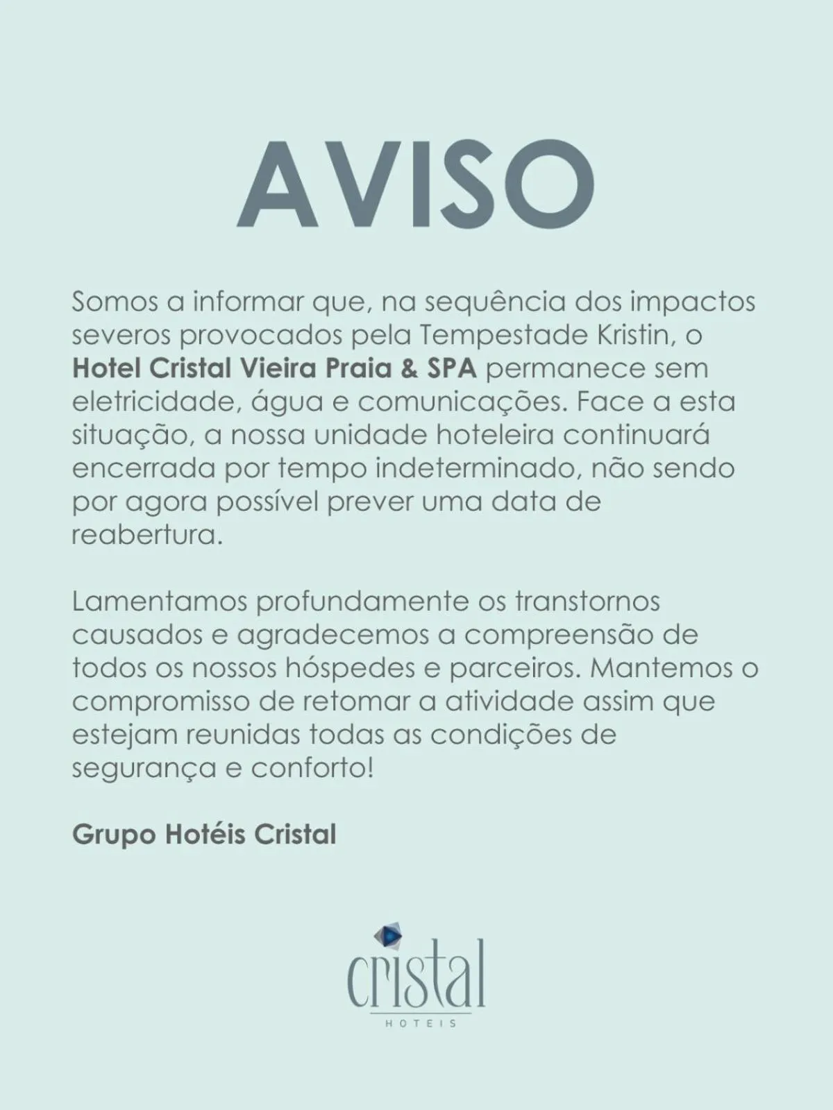 Hotel Cristal Vieira Praia & SPA